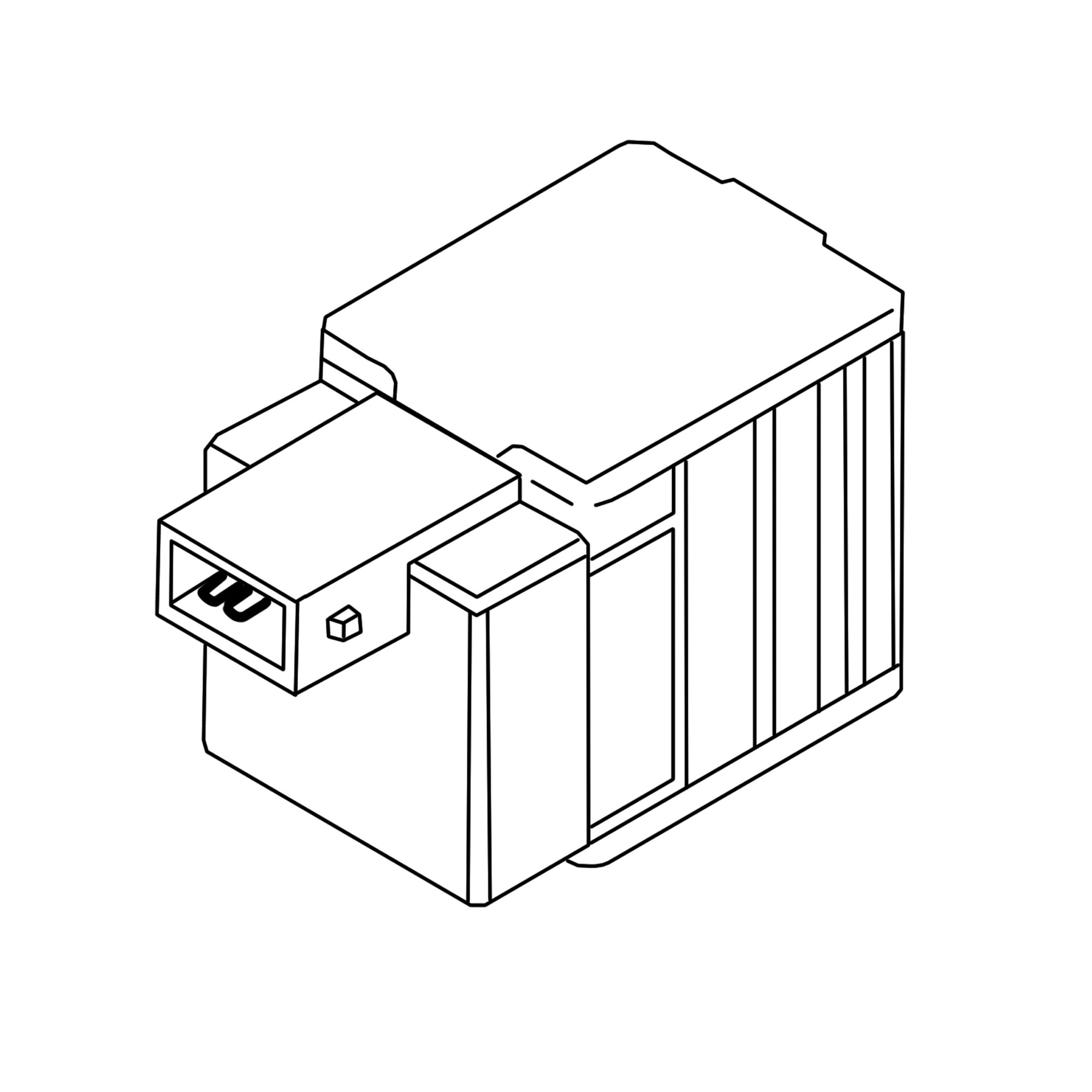 John Deere Solenoid Valve Coil, 24 Volts DC - F433575