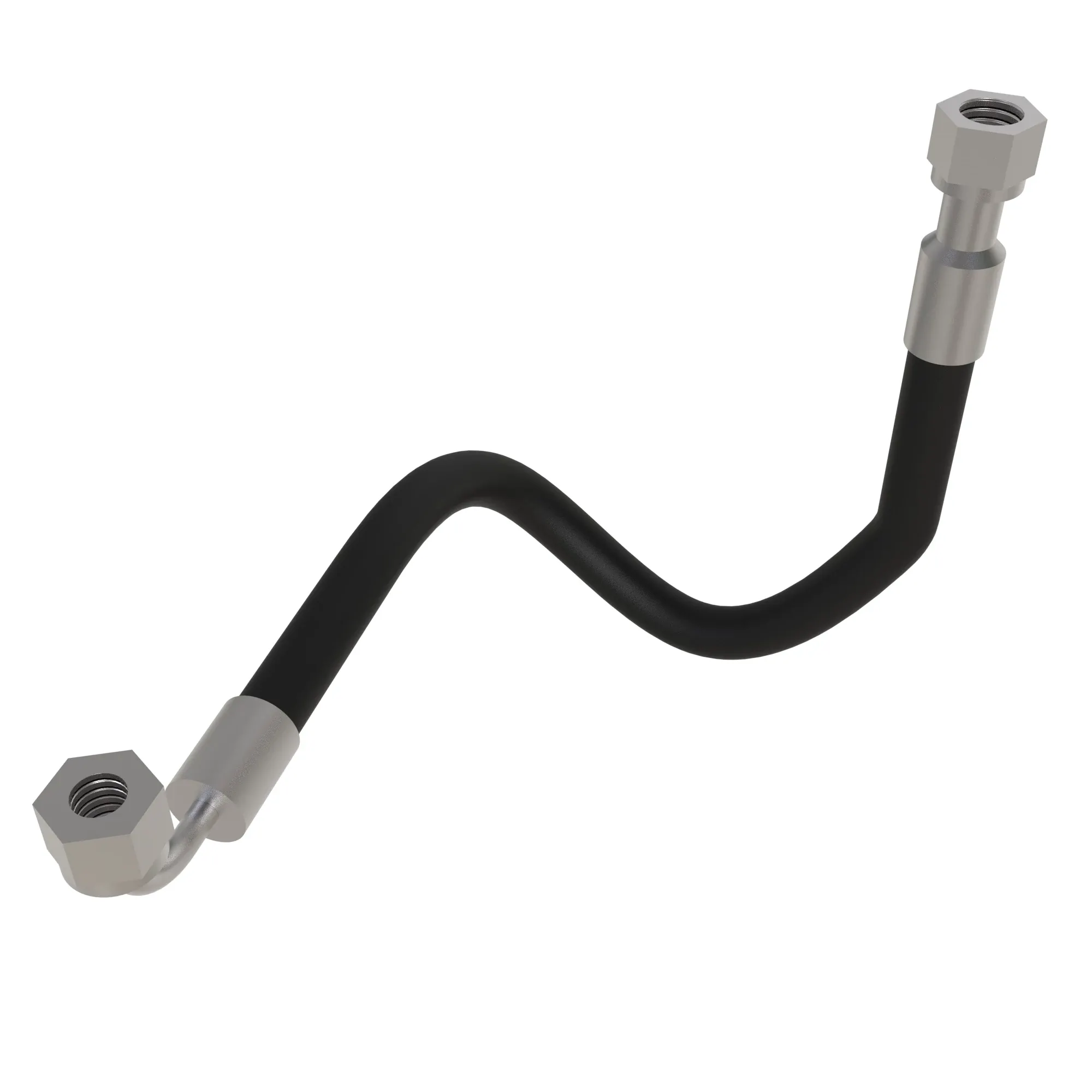 John Deere Reinforced with Metal Rubber Hydraulic Hose - F044885