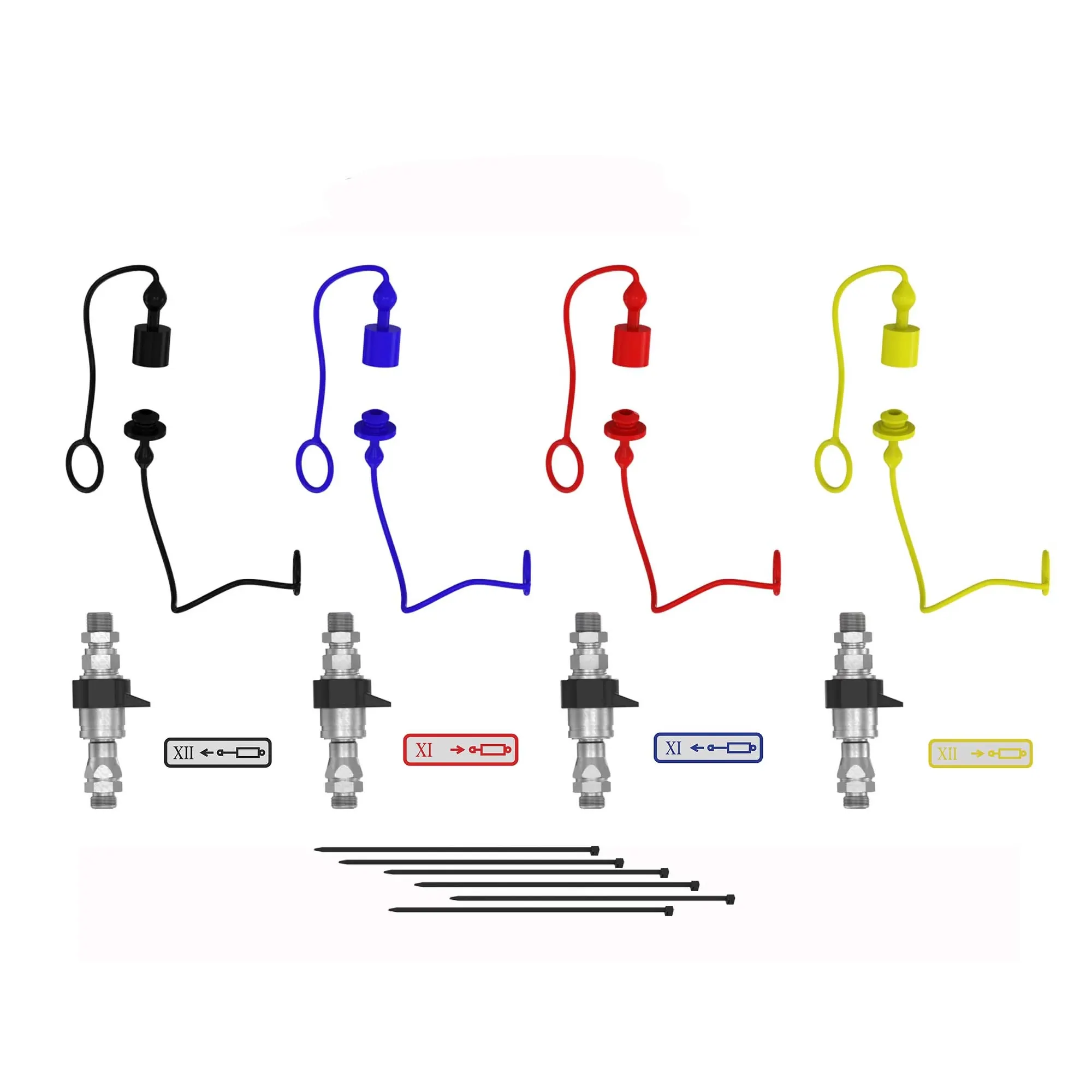 John Deere 2 Function Mid Mount Hydraulic Quick Connect Coupler - BW16340