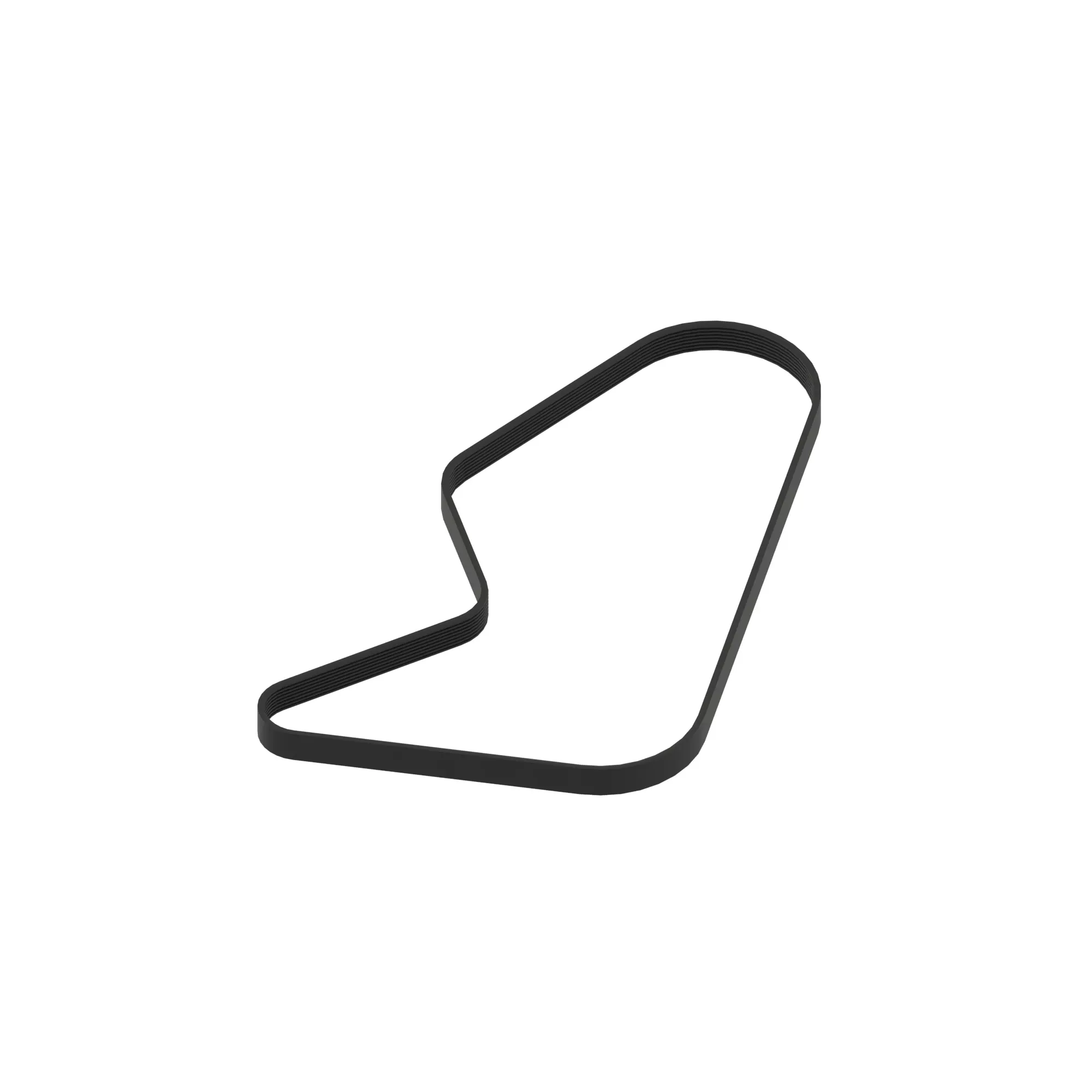 John Deere Engine Fan Drive V-Belt, Effective Length 1750 mm (68.9 inch) - R135592