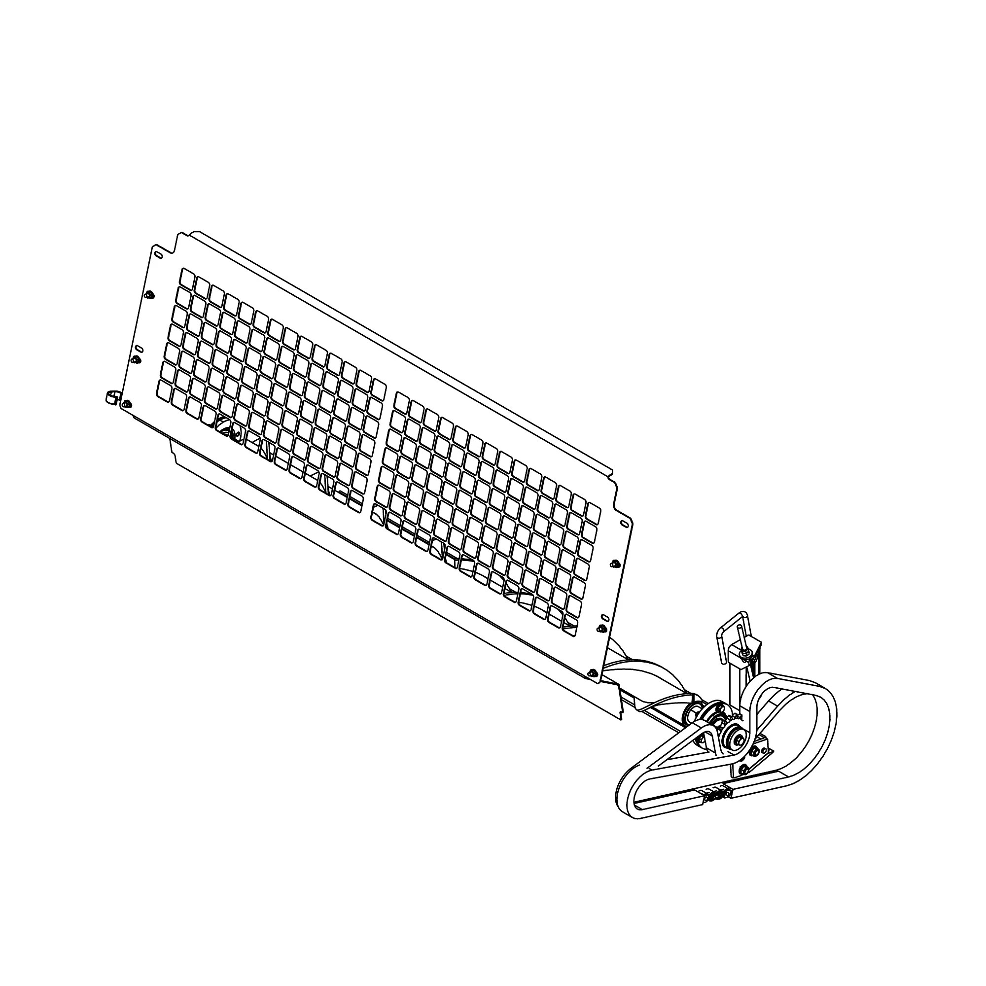 John Deere Silage Auger Attachment, 1.5 m (5 ft) Wide - BE32443