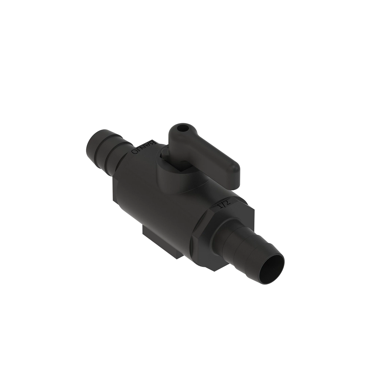 1/2" Valve With Hose Barbs