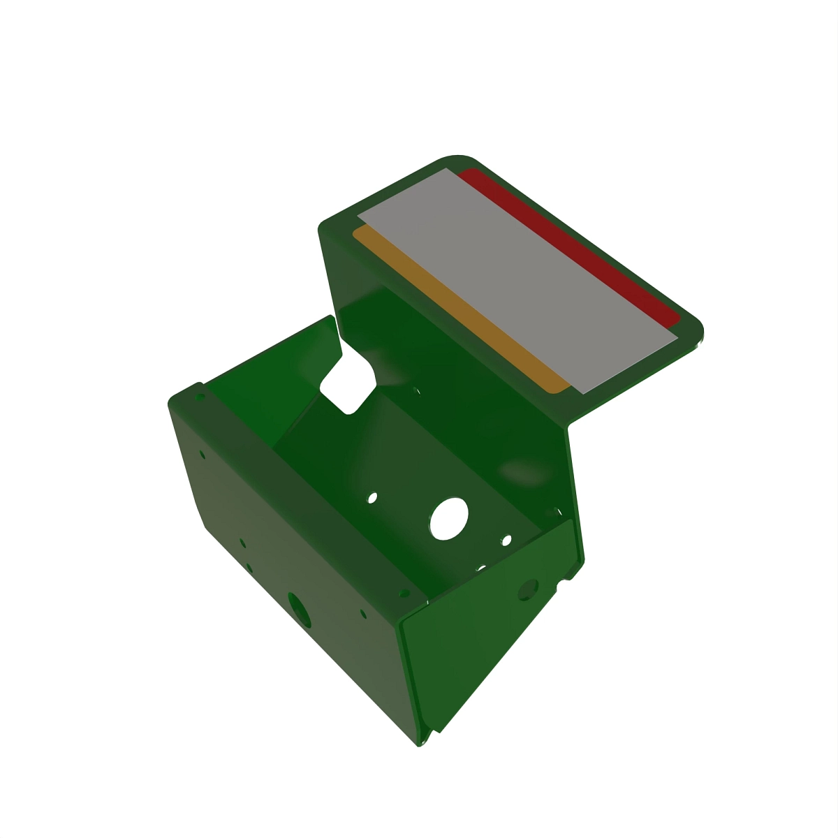 Channel, Light Bracket (LH) Decal