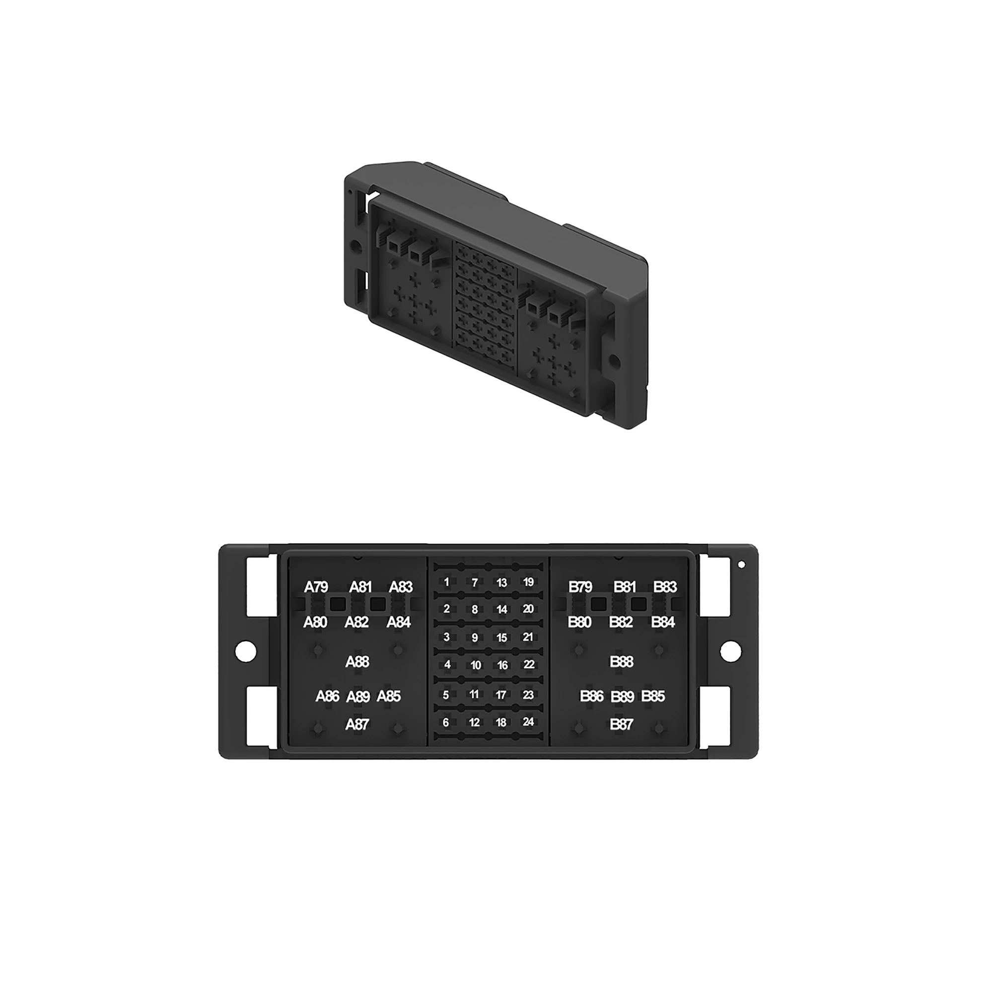 CONN CHIEF BRIC 46W FS BLK PLSTC