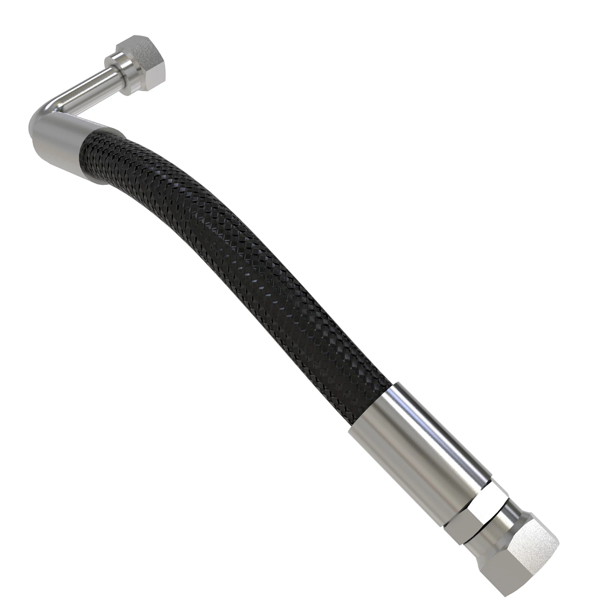 John Deere Reservoir to Backup Pump Manifold Hydraulic Hose - RE588012