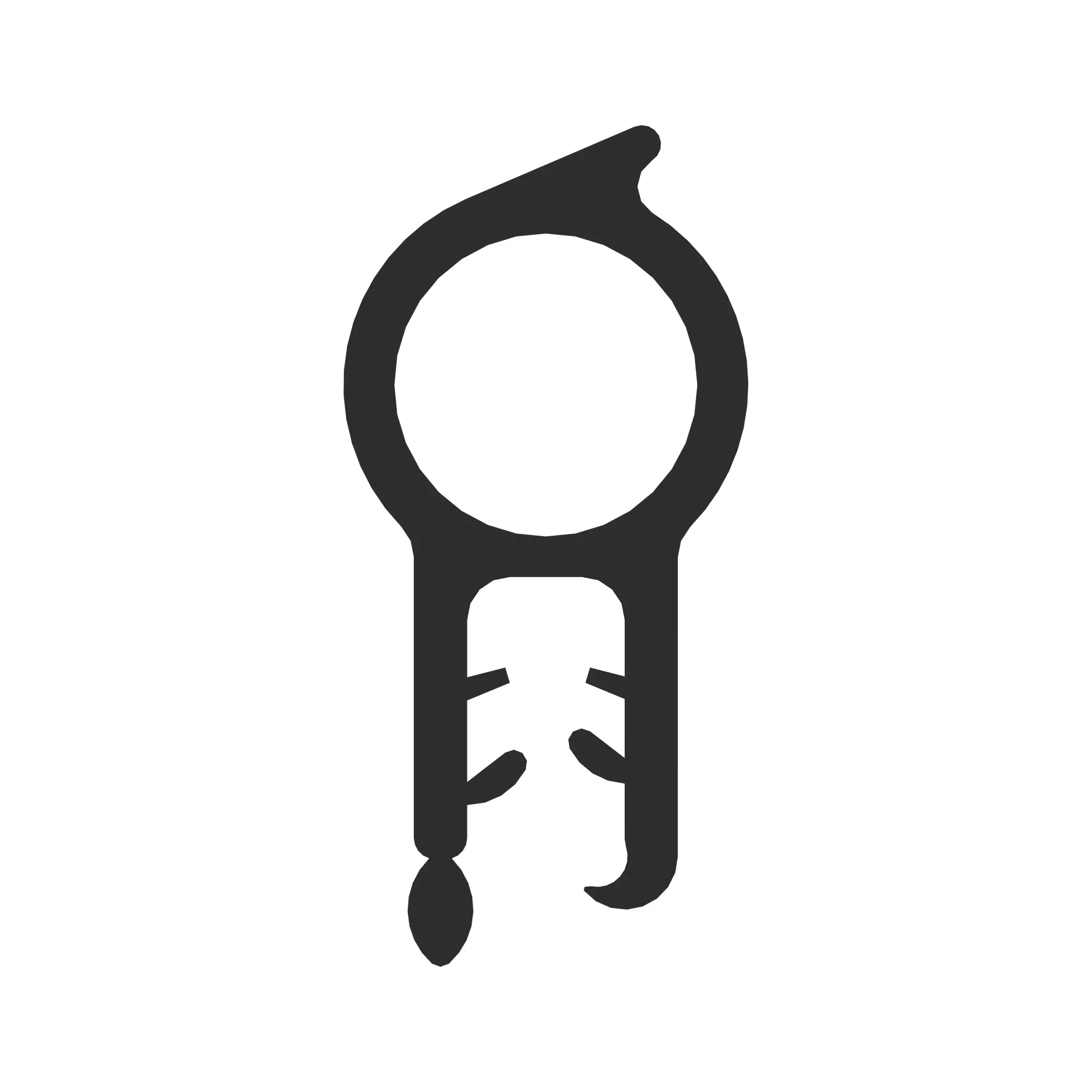 BULB SEAL, 85 MM