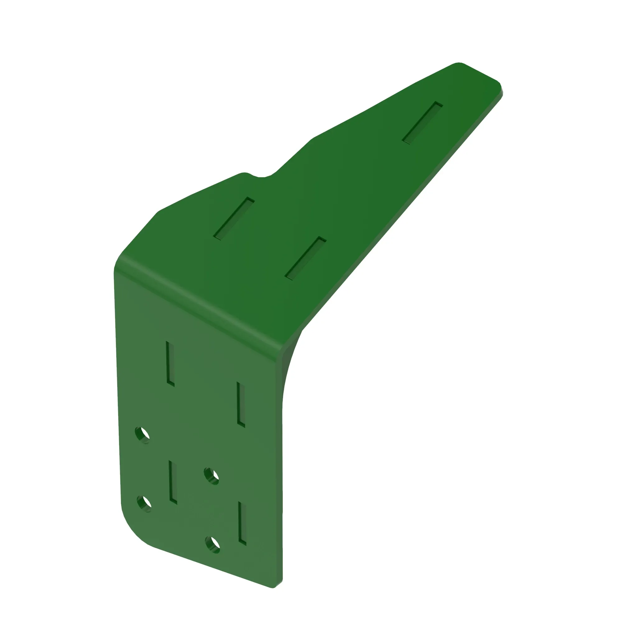 John Deere Narrow Sprocket Debris Scraper Blade, Left Side - RE581521