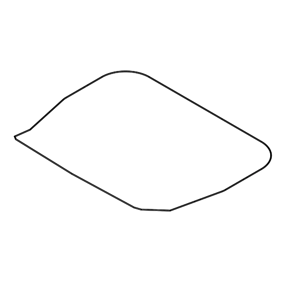 John Deere Rubber Weatherstrip - DT5471S