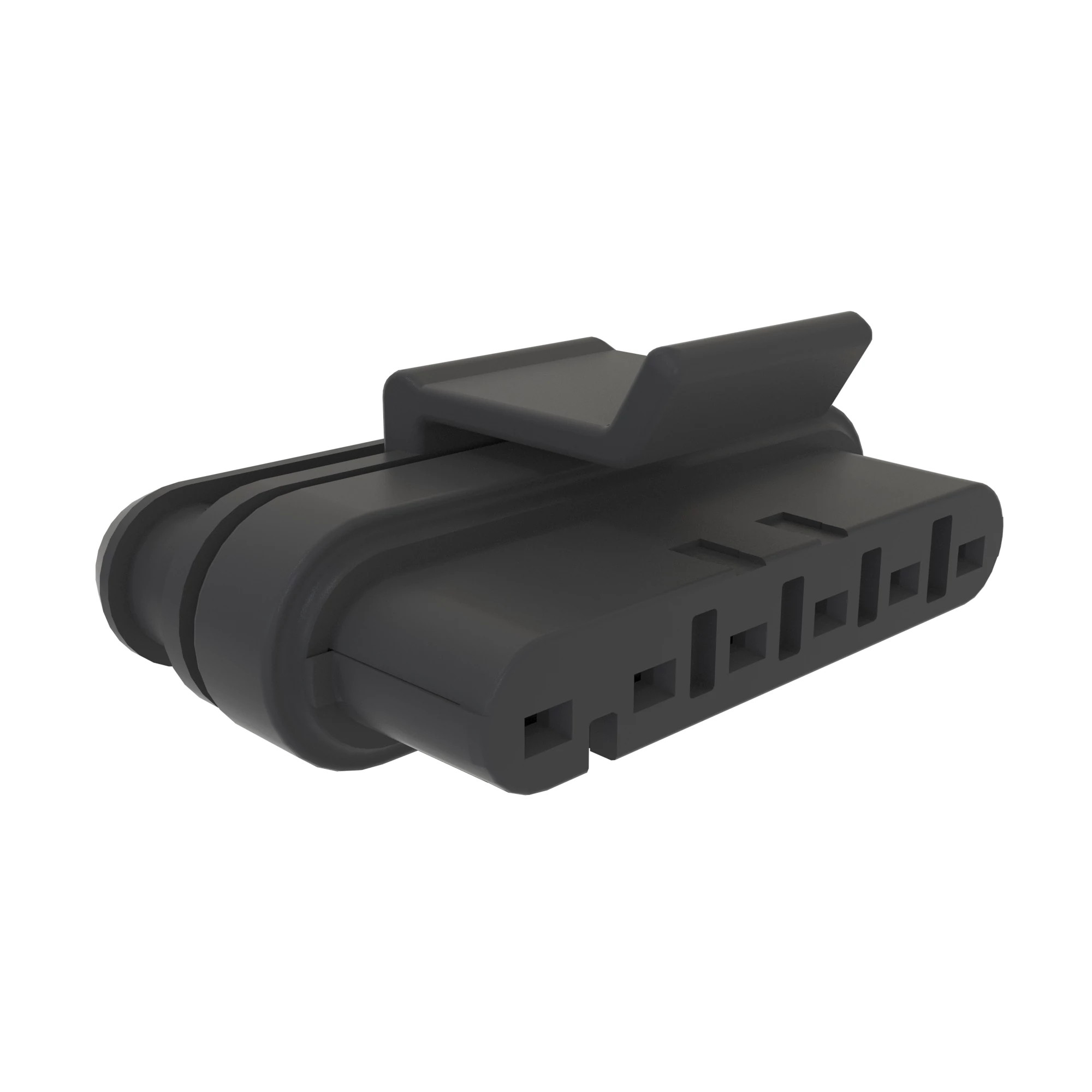 CONN TYCO SS1.5 6W MS BLK PLSTC