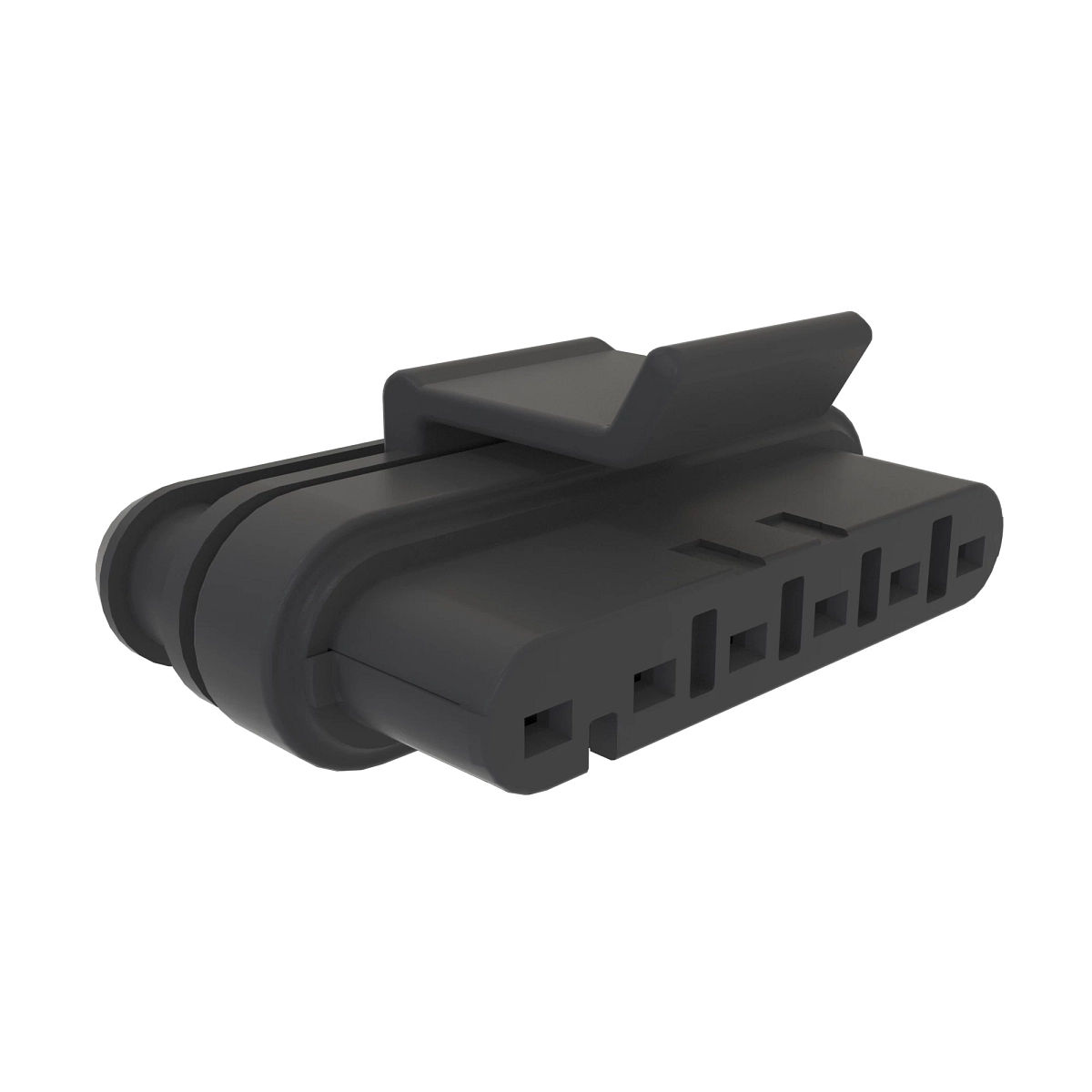 Conn Tyco SS1.5 6W Ms Blk Plstc