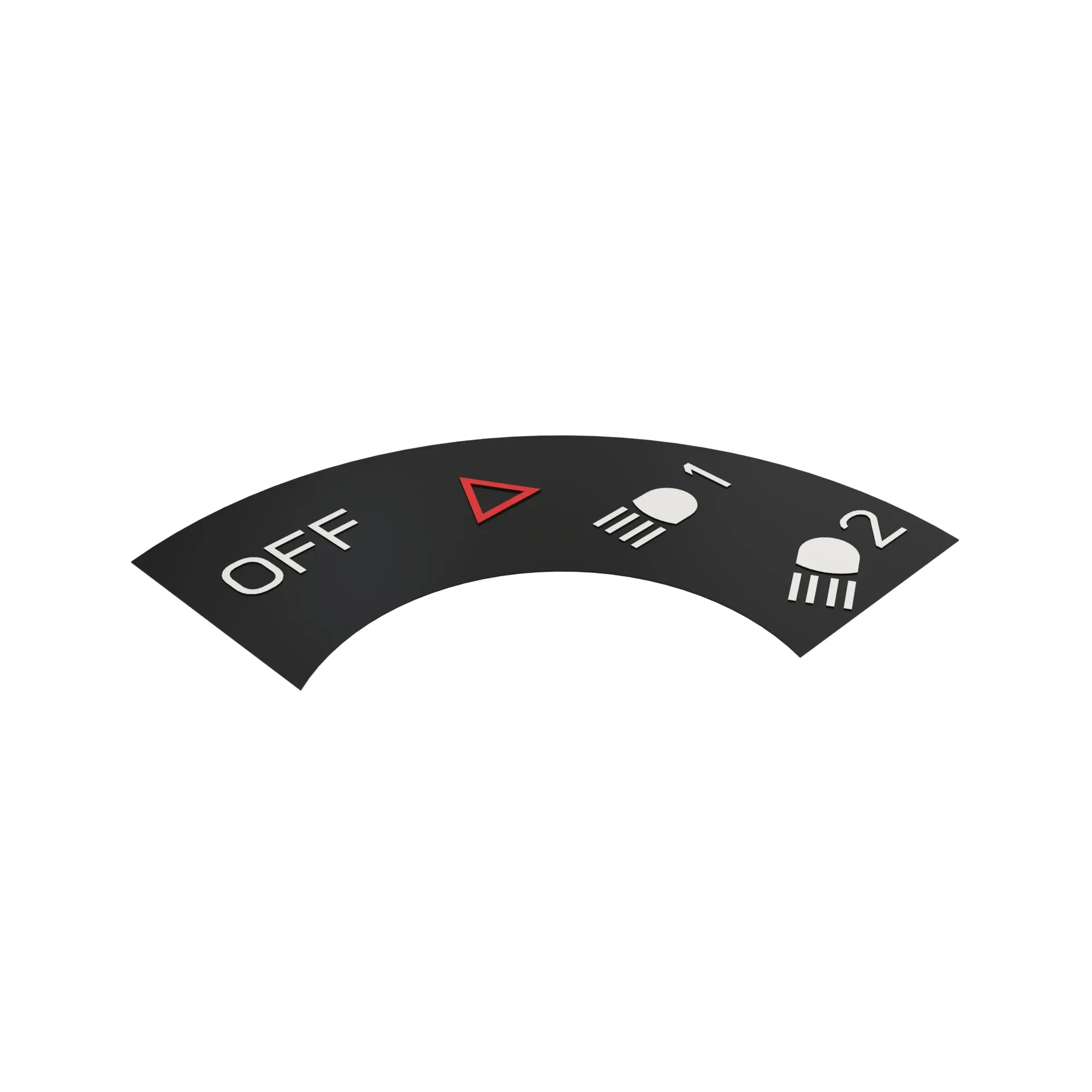 John Deere Light Switch Label - R117444