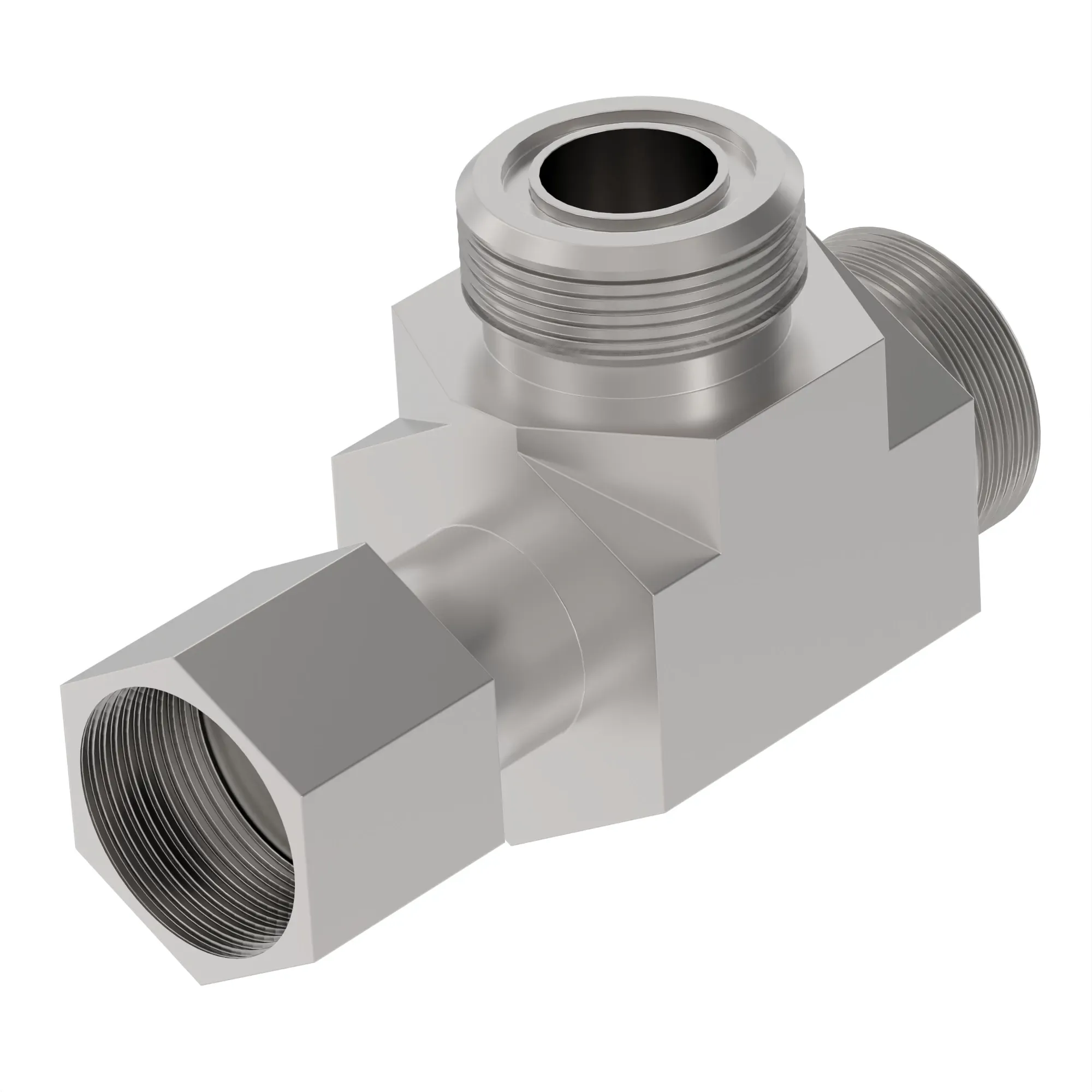 SWIVEL RUN TEE, O-RING FSF