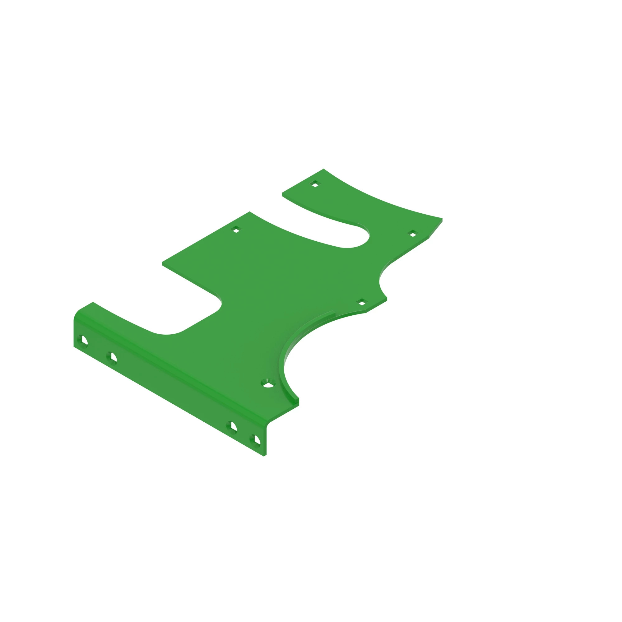 John Deere Right Side Feedroll Wear Plate - AZ100686