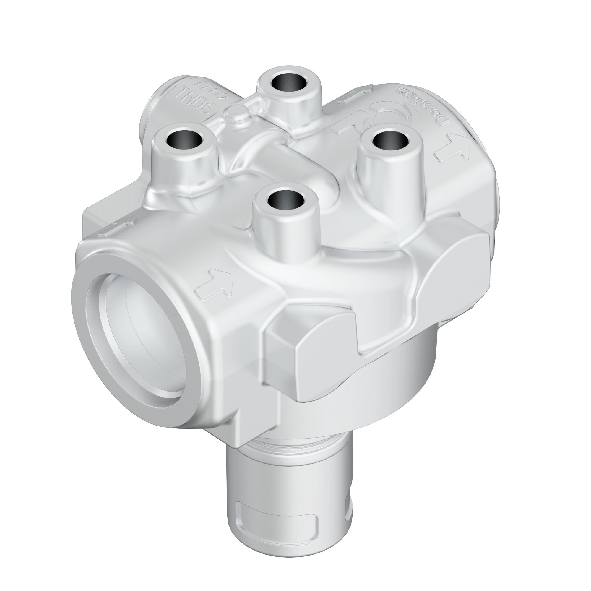 John Deere Hydraulic Oil Filter Head - AXE28699