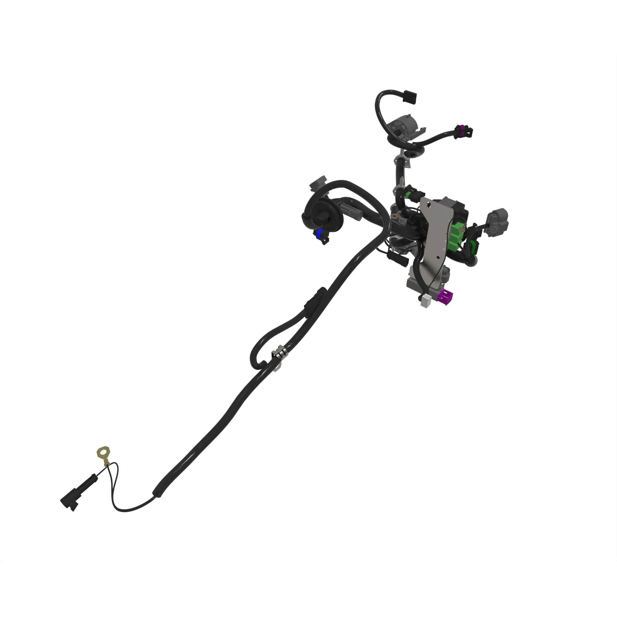 John Deere Cab Front Console Wiring Harness - SJ299134