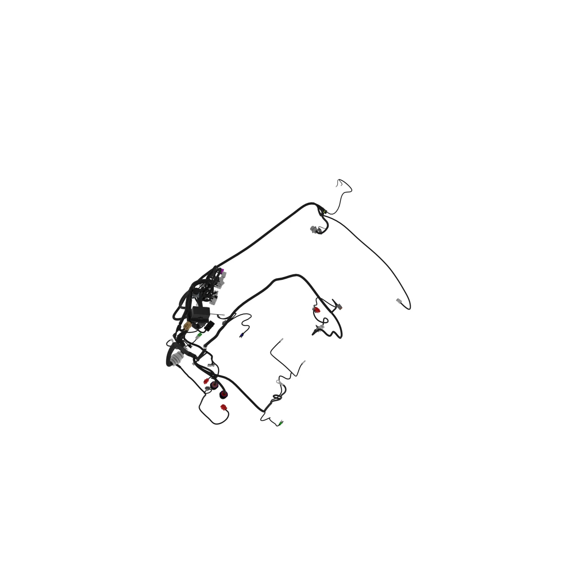 John Deere Cab Wiring Harness - AT375613