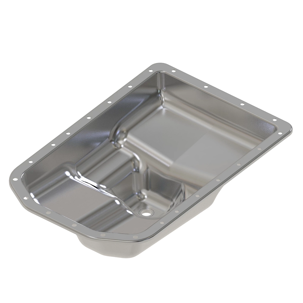 Oil Pan, Assembly With 6.5 L Oil Fi