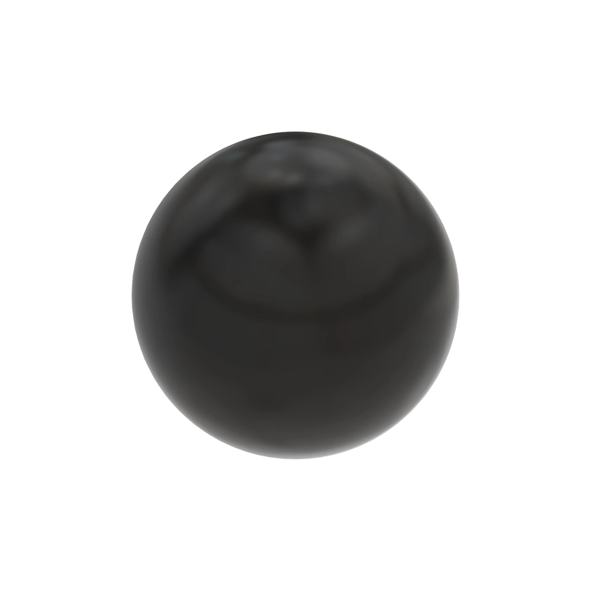 Knob-Black Ball 1.50OD(1/2-13)