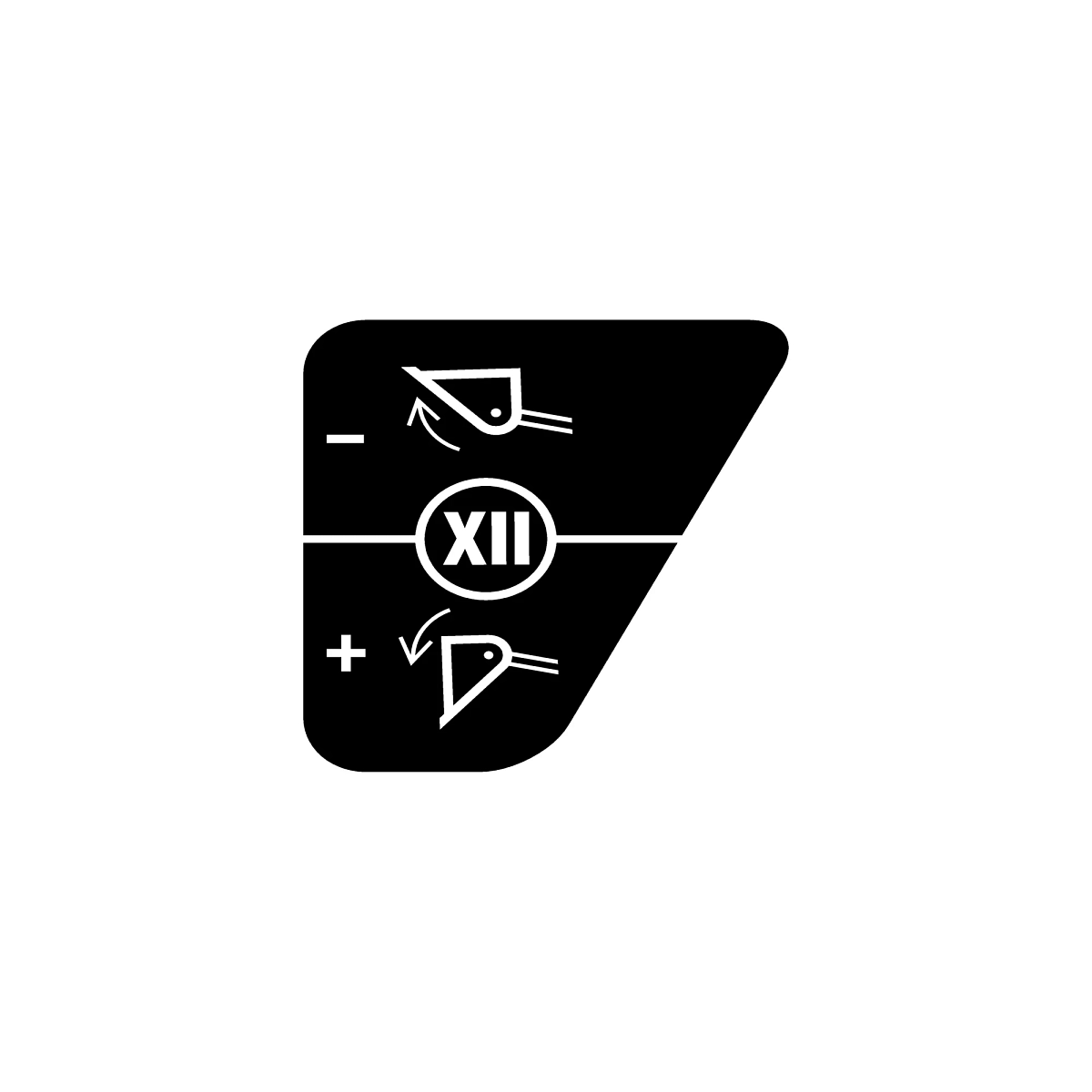 Label, Mid Scv Bucket Curl/D