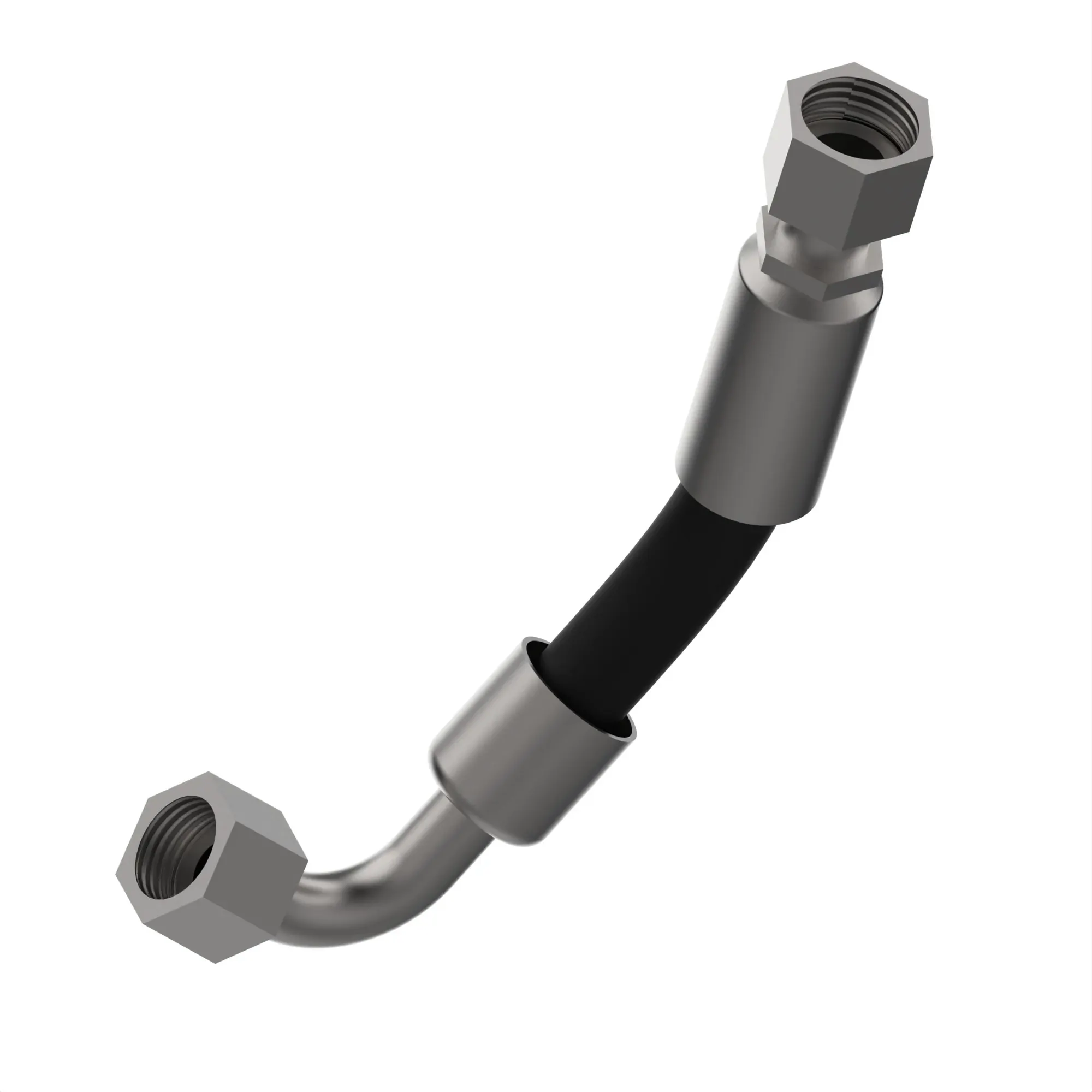 John Deere Rotary Manifold to Hydrostatic Motor Hose - AT445005