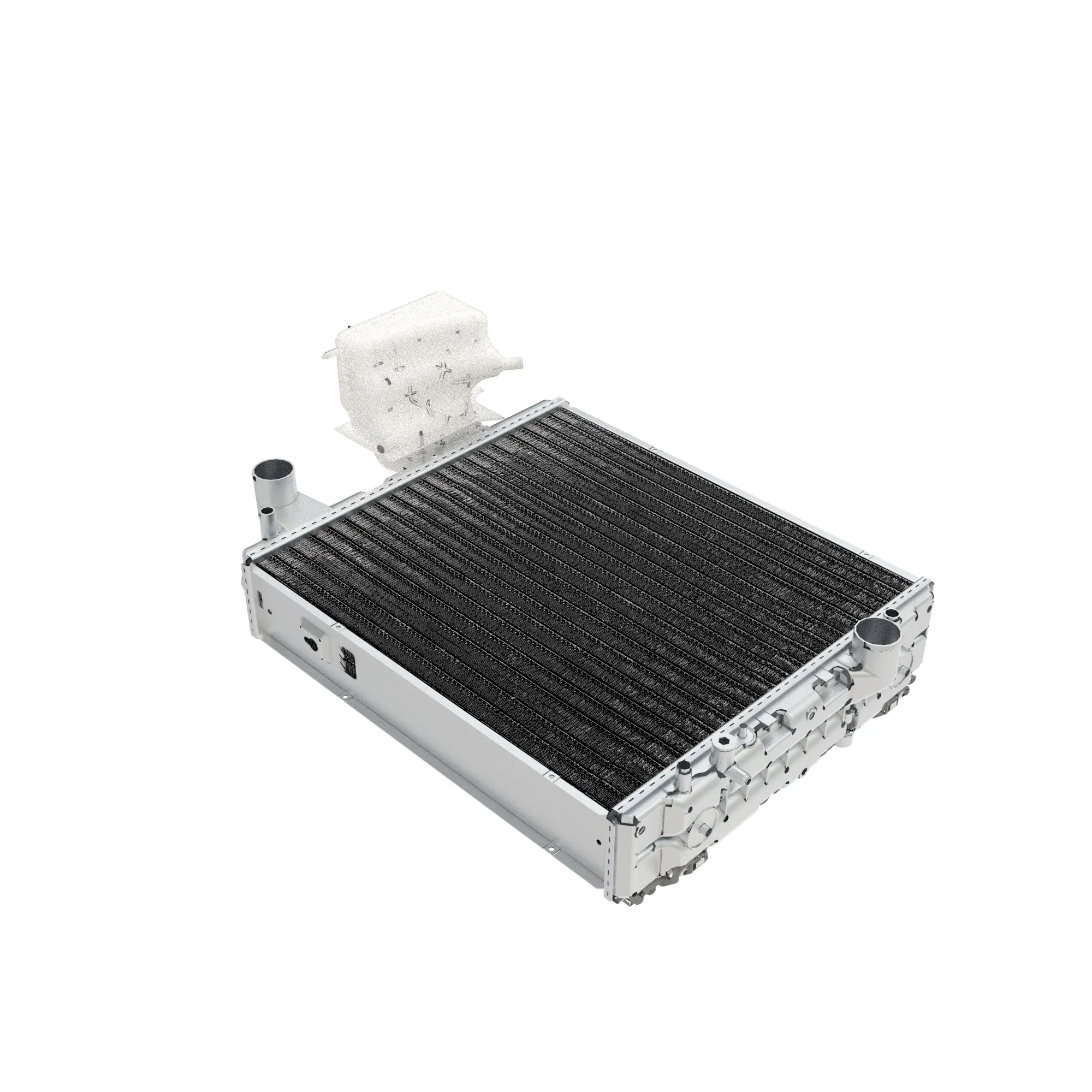 John Deere Radiator with Reservoir and Rails - AL209036