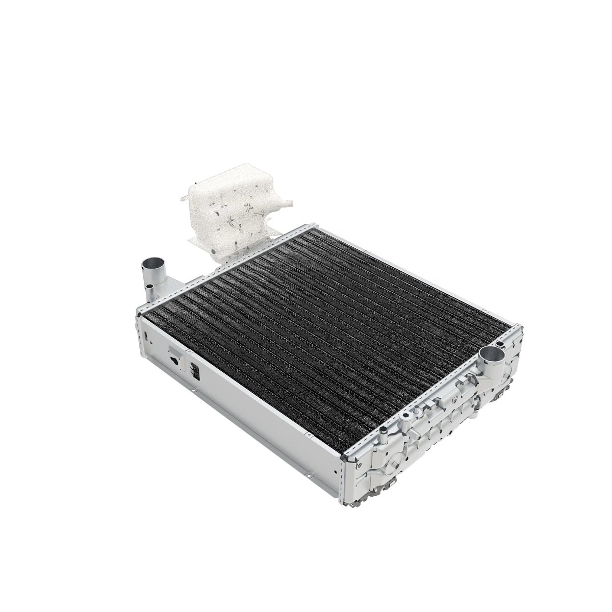 Radiator, W/ Reservoir and Rails, M