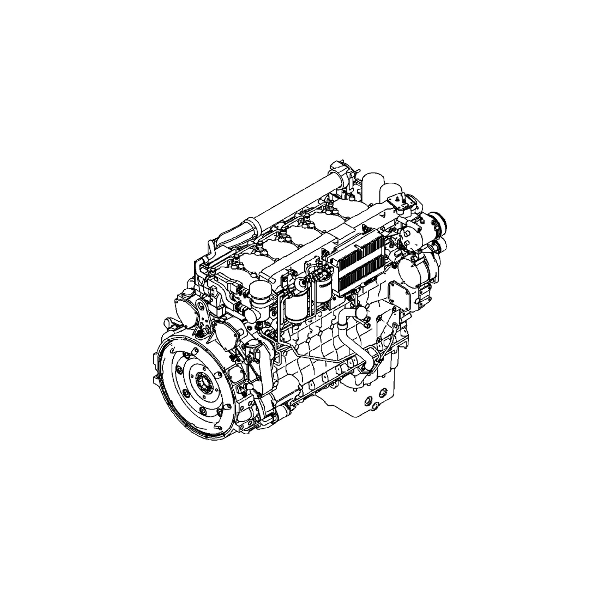 John Deere Reman REMAN Diesel Engine - SE501329
