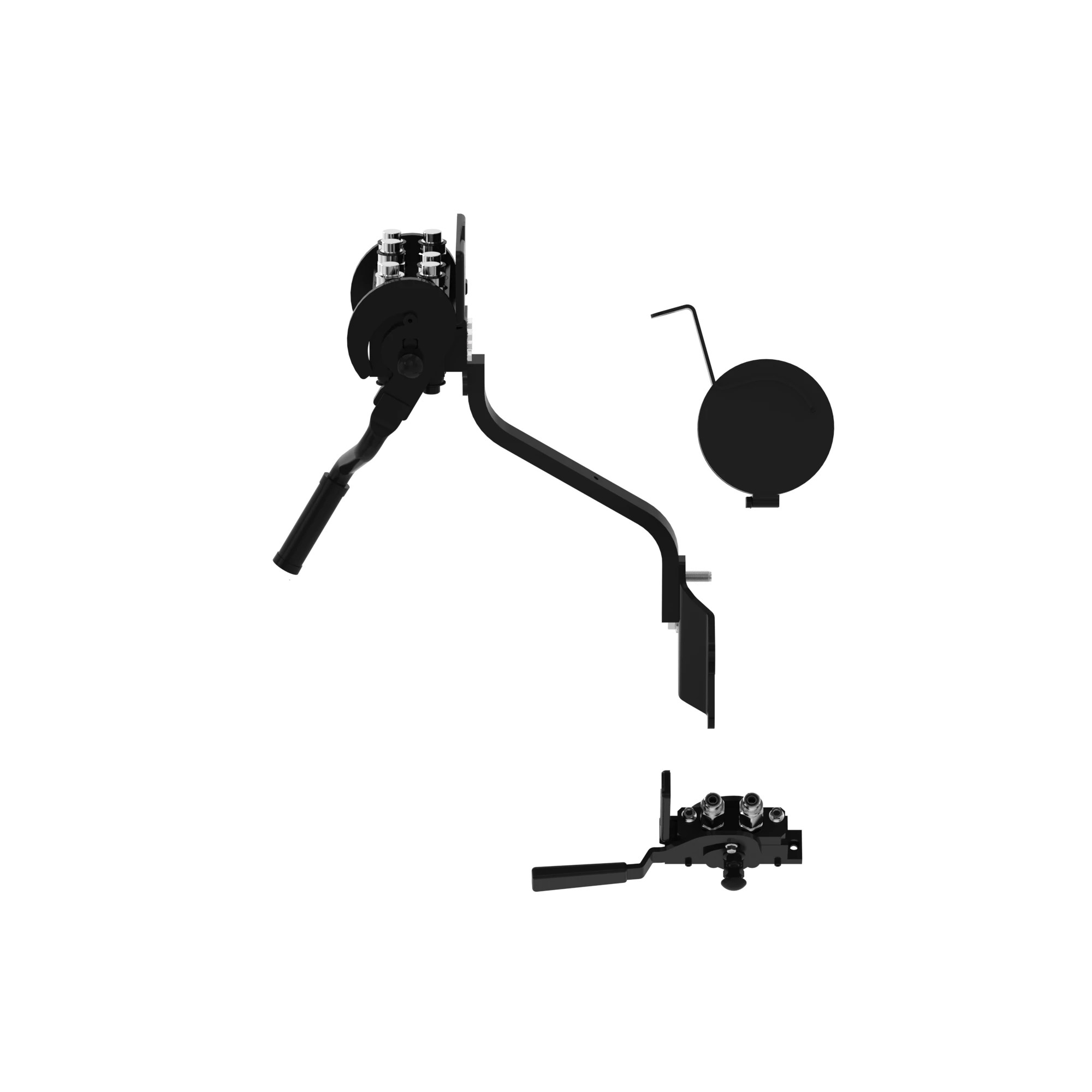 BW16255: Hydraulic Quick Connect Coupler, 3 Function