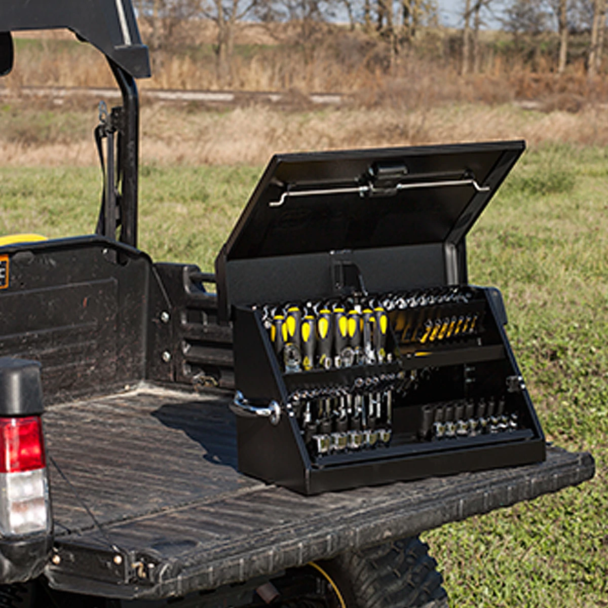 Portable Triangle Toolbox - Black (AC-2313TB-B) | Shop.Deere.com