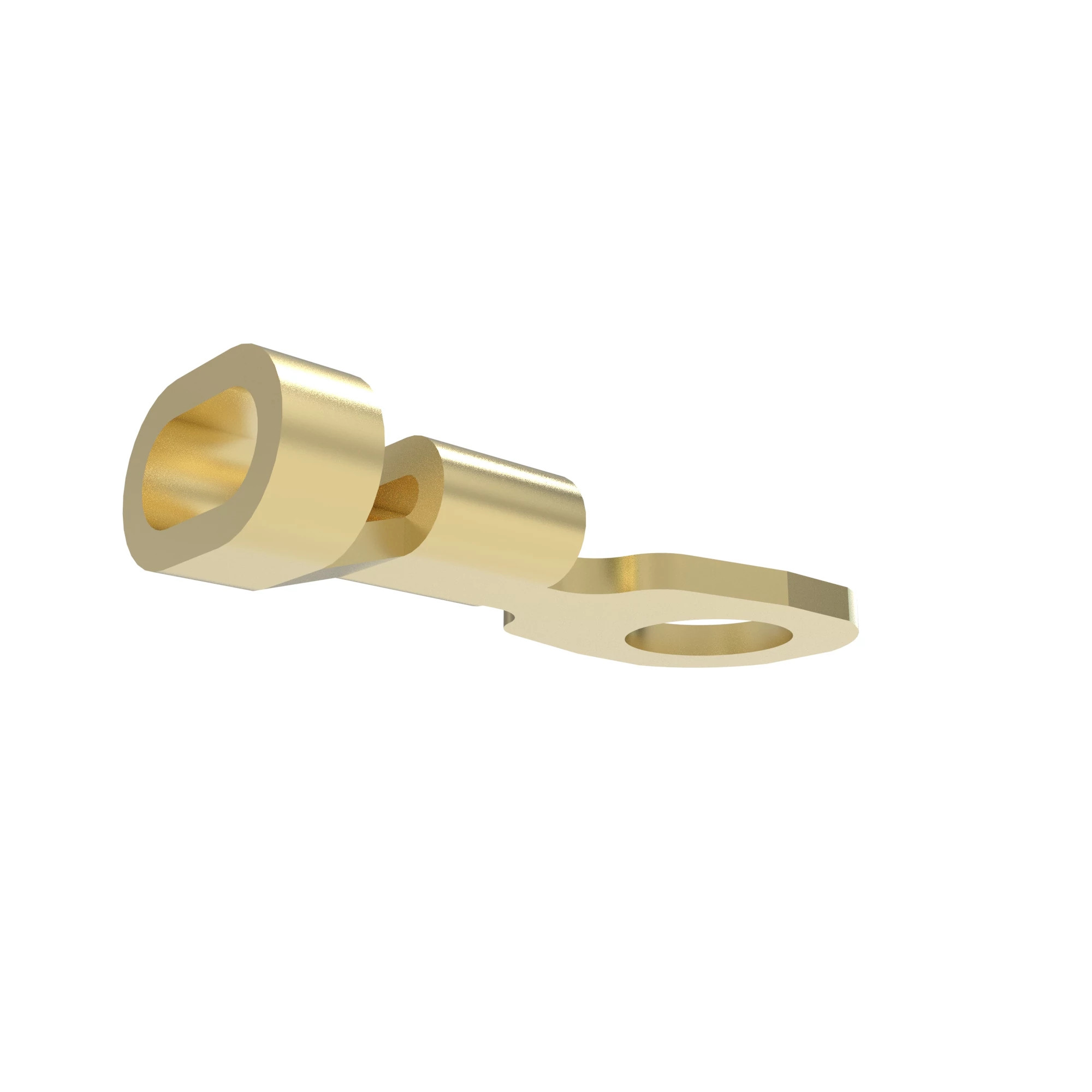 TERM DELPHI RING M5 12-8GA BRASS