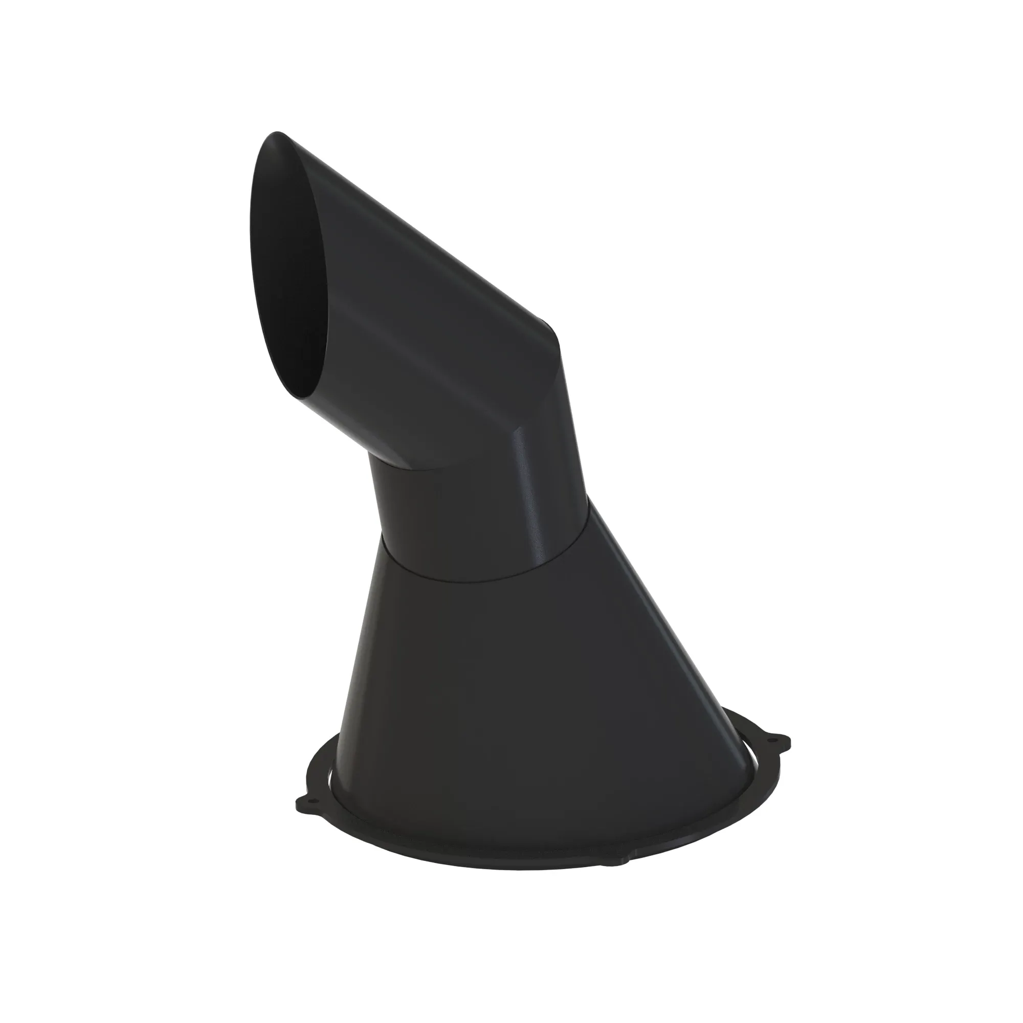 John Deere Angular End Black Exhaust Cap - AXE23371