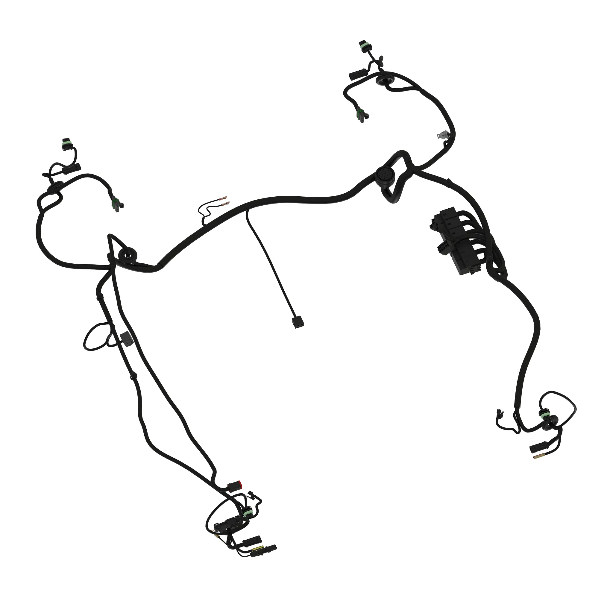 Front Mount Mower, Upper CAB Harness