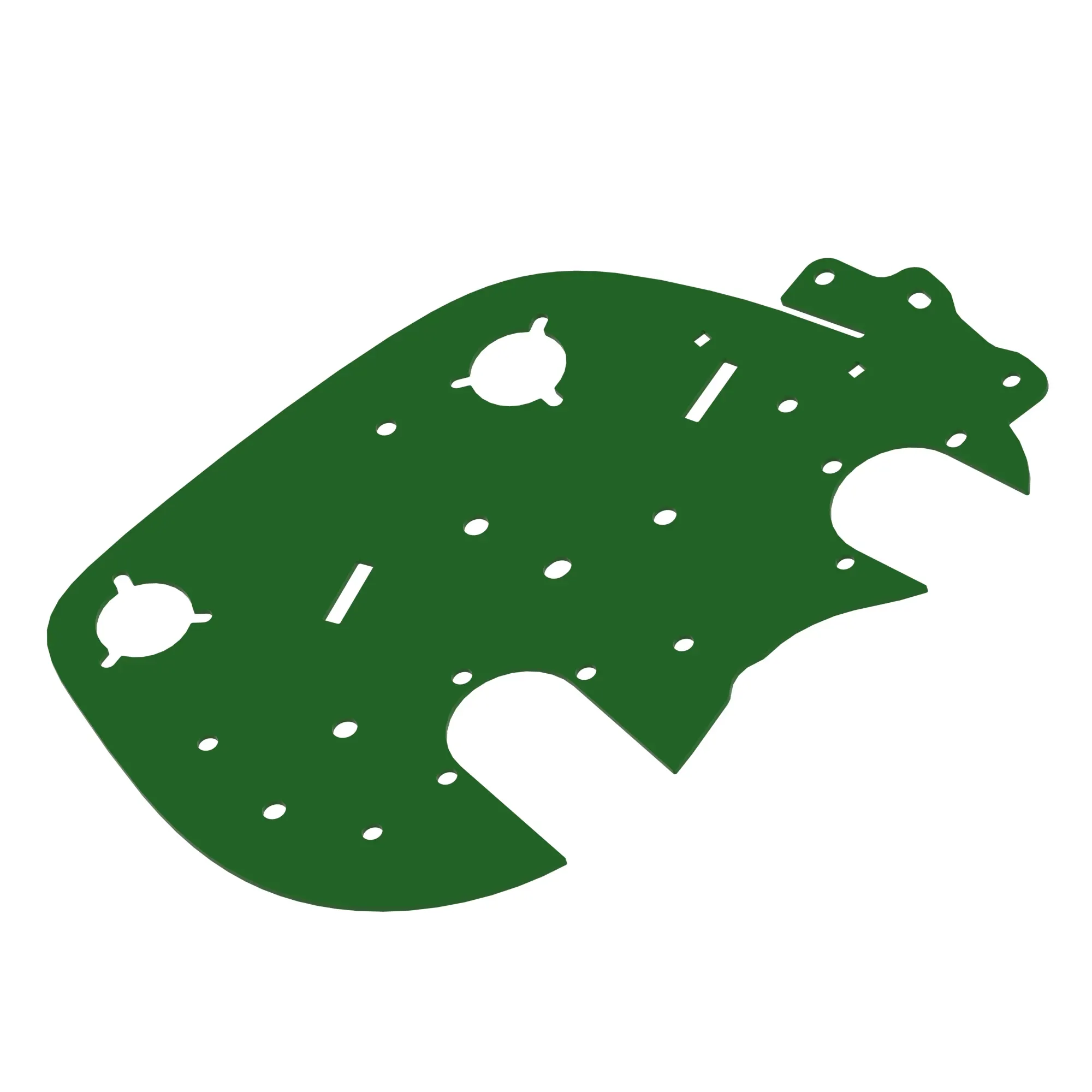 John Deere Panel Plate, Left Side - TCU28212