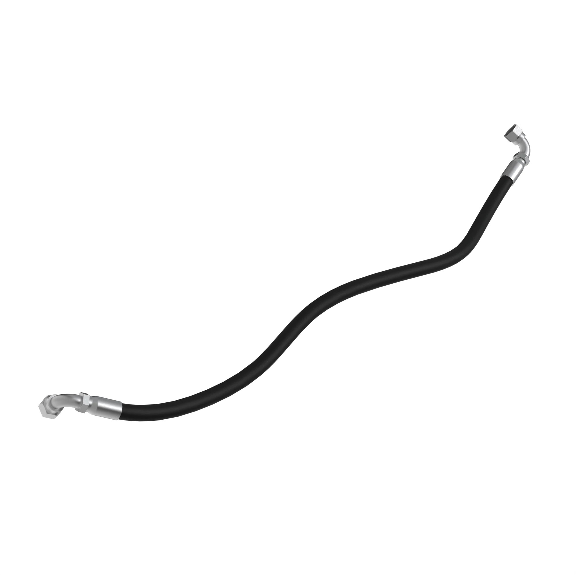 John Deere Power Beyond Inlet Port to Mid-Mount SCV Hydraulic Hose - RE265711