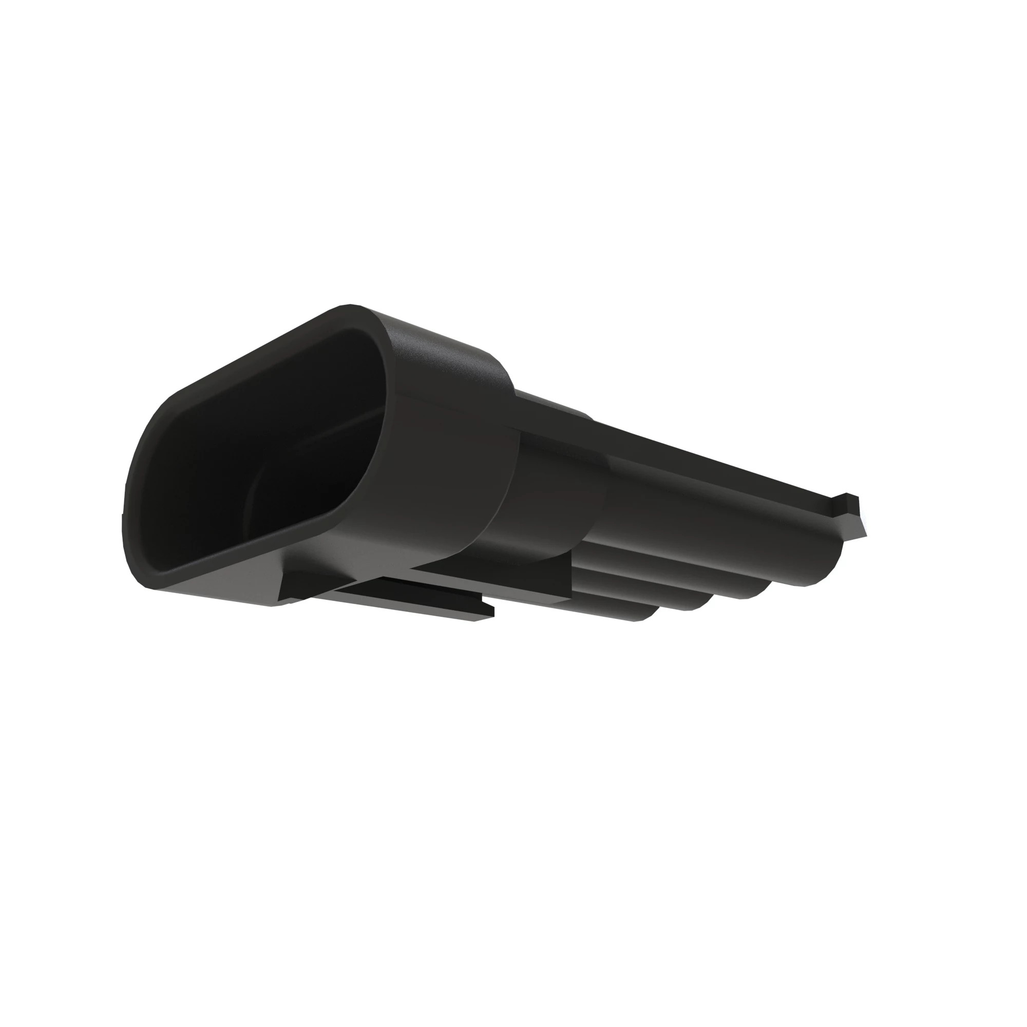 CONN DELPHI MP150 4W MS GRY PLSTC