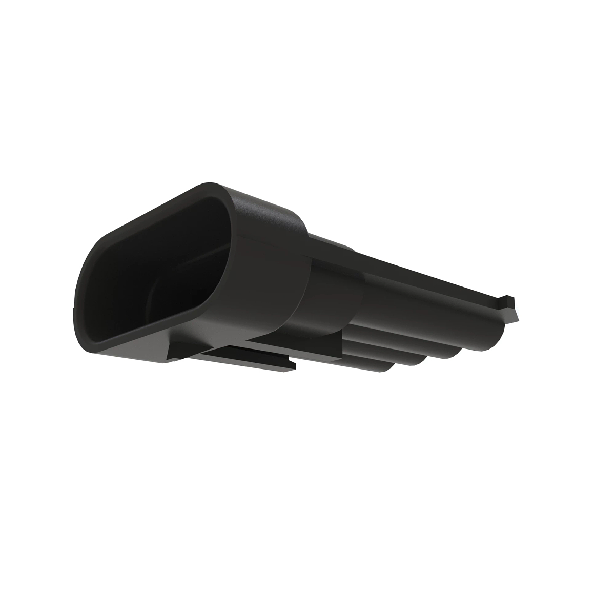 CONN DELPHI MP150 4W MS GRY PLSTC