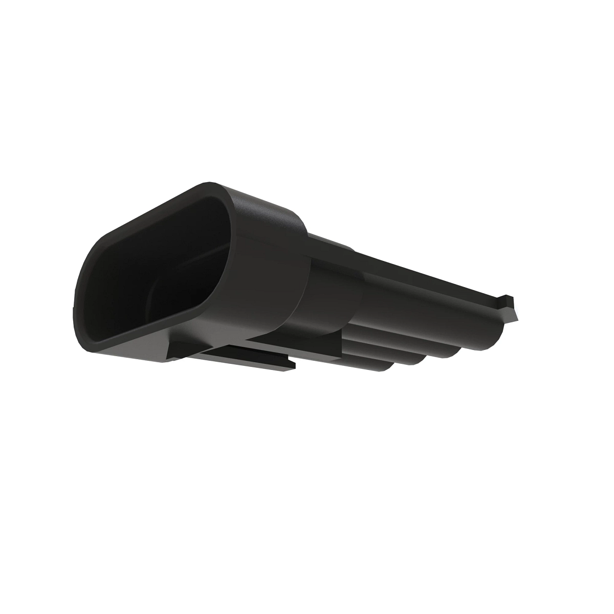 Conn Delphi MP150 4W Ms Gry Plstc