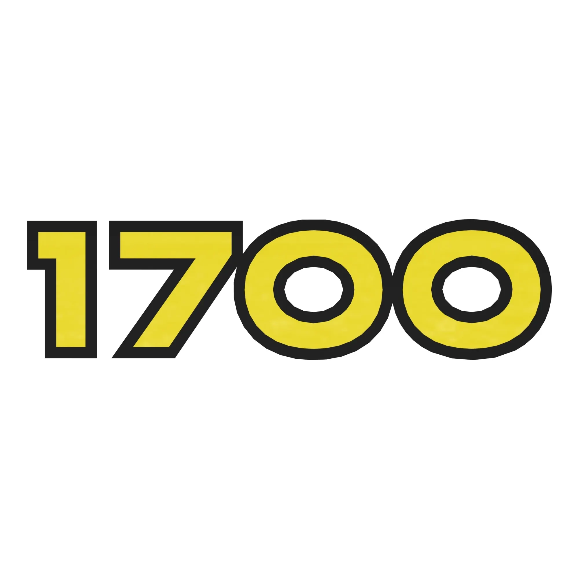 John Deere 1700 Model Number Sign - A91620