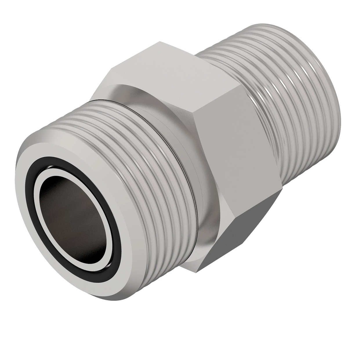 FITTING, (3/4" ORFS X 3/4" NPTF)