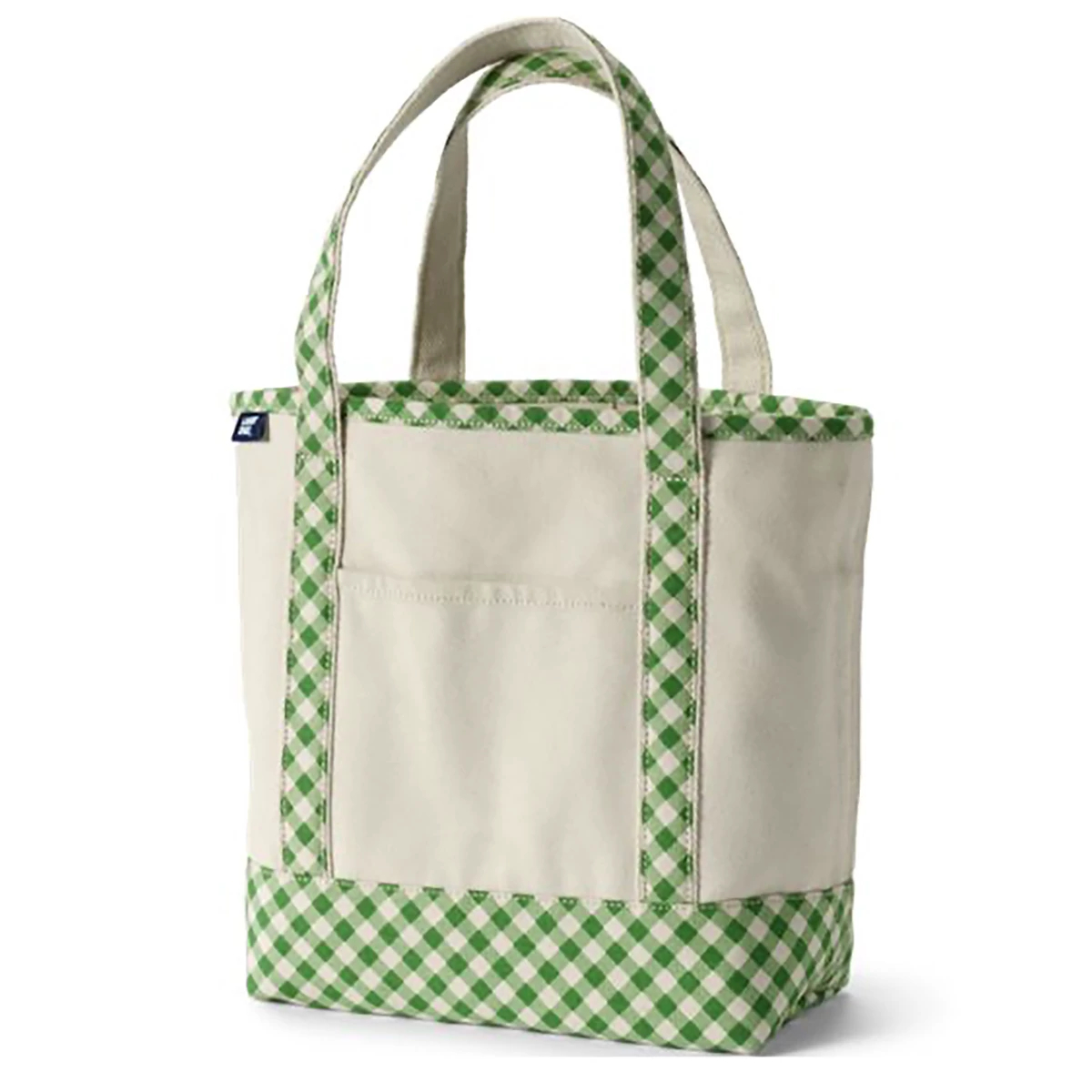 Lands' End® Tote - Green Gingham