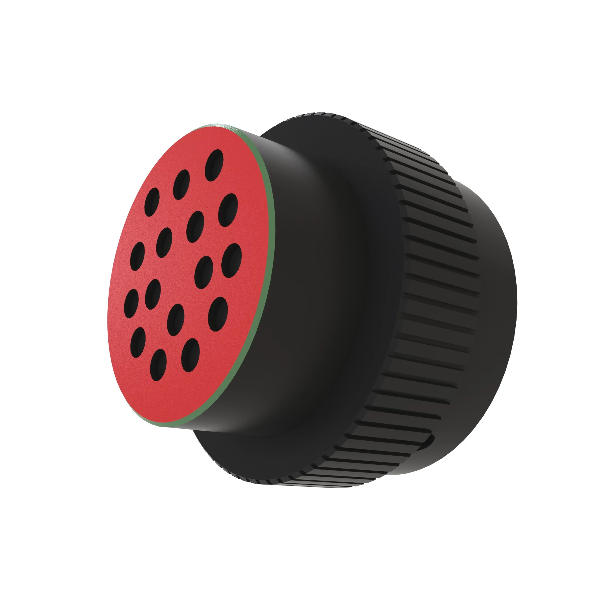 CONN DEUTSCH HDP20 16W FS BLK PLSTC