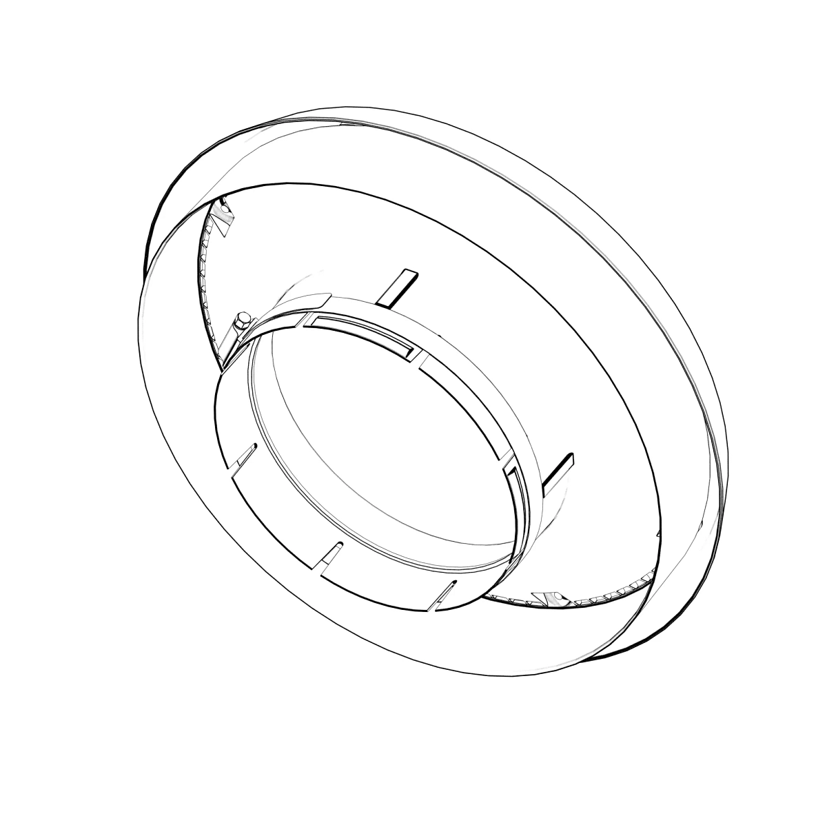 Cap, With Clamp
