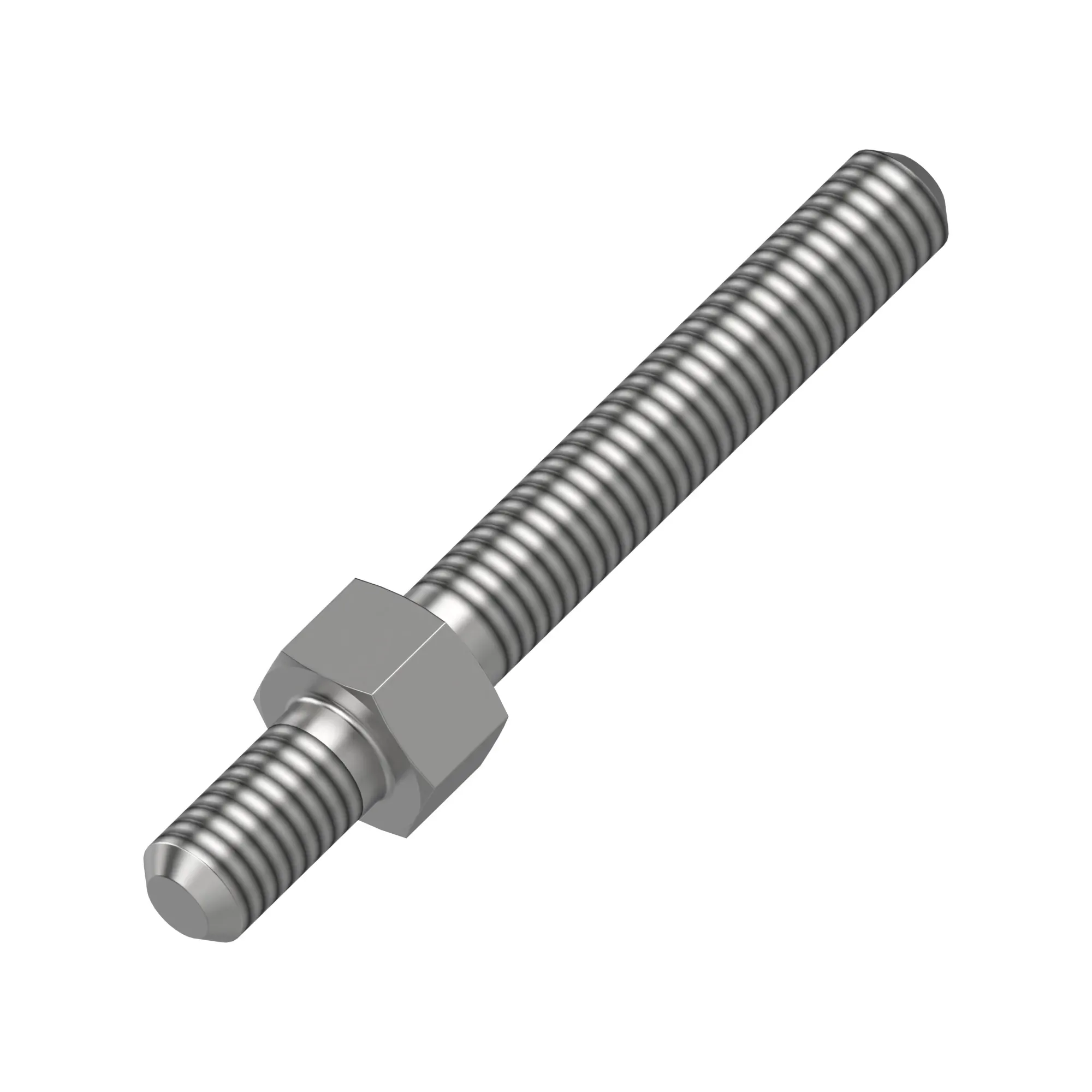 John Deere Hexagonal Body Stud, M8 X 72.5 - R543476