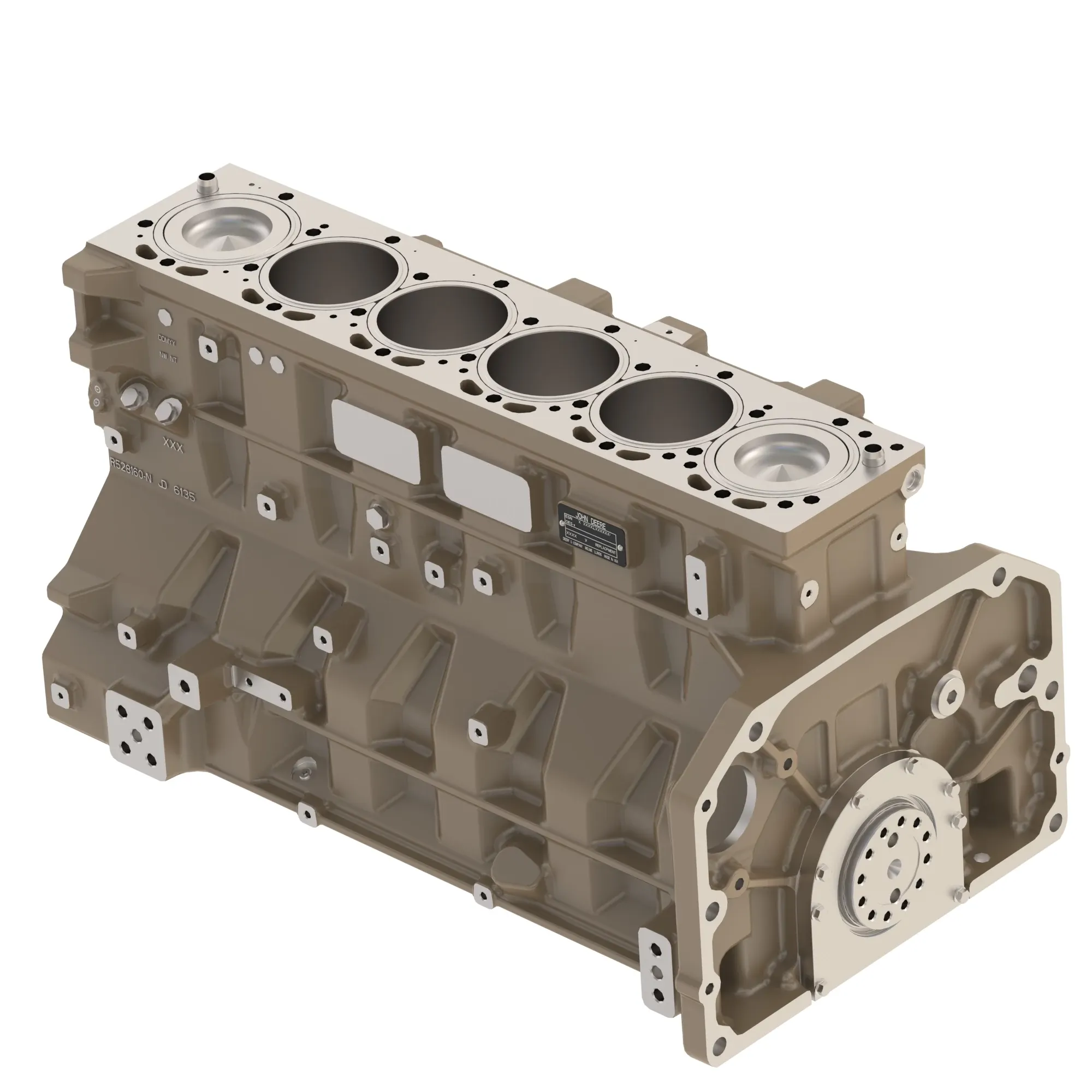 John Deere Short Block Assembly - DZ112023