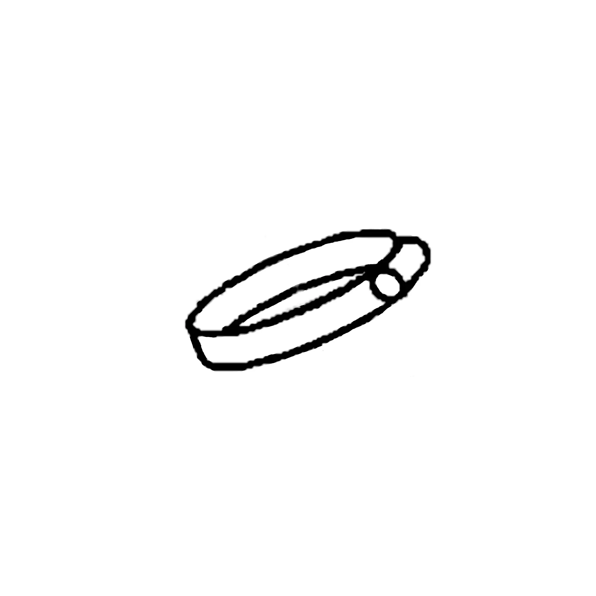 John Deere Turbocharger Outlet Hose Clip - 8980965920