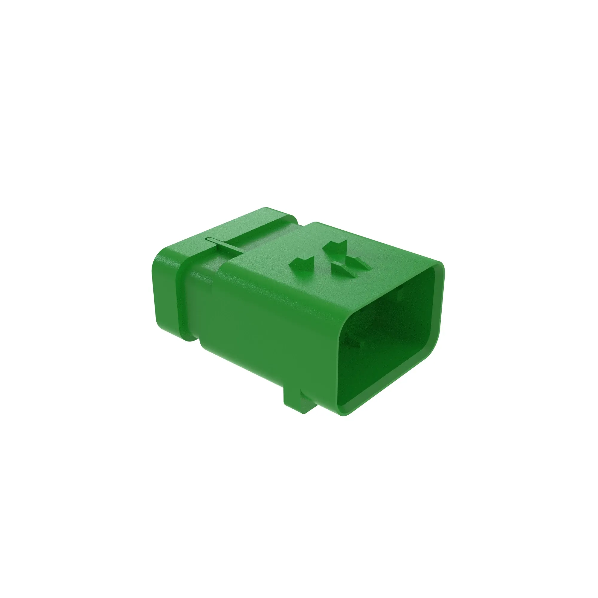Tyco AMPSEAL16 12W Fem Sld Grn Pls