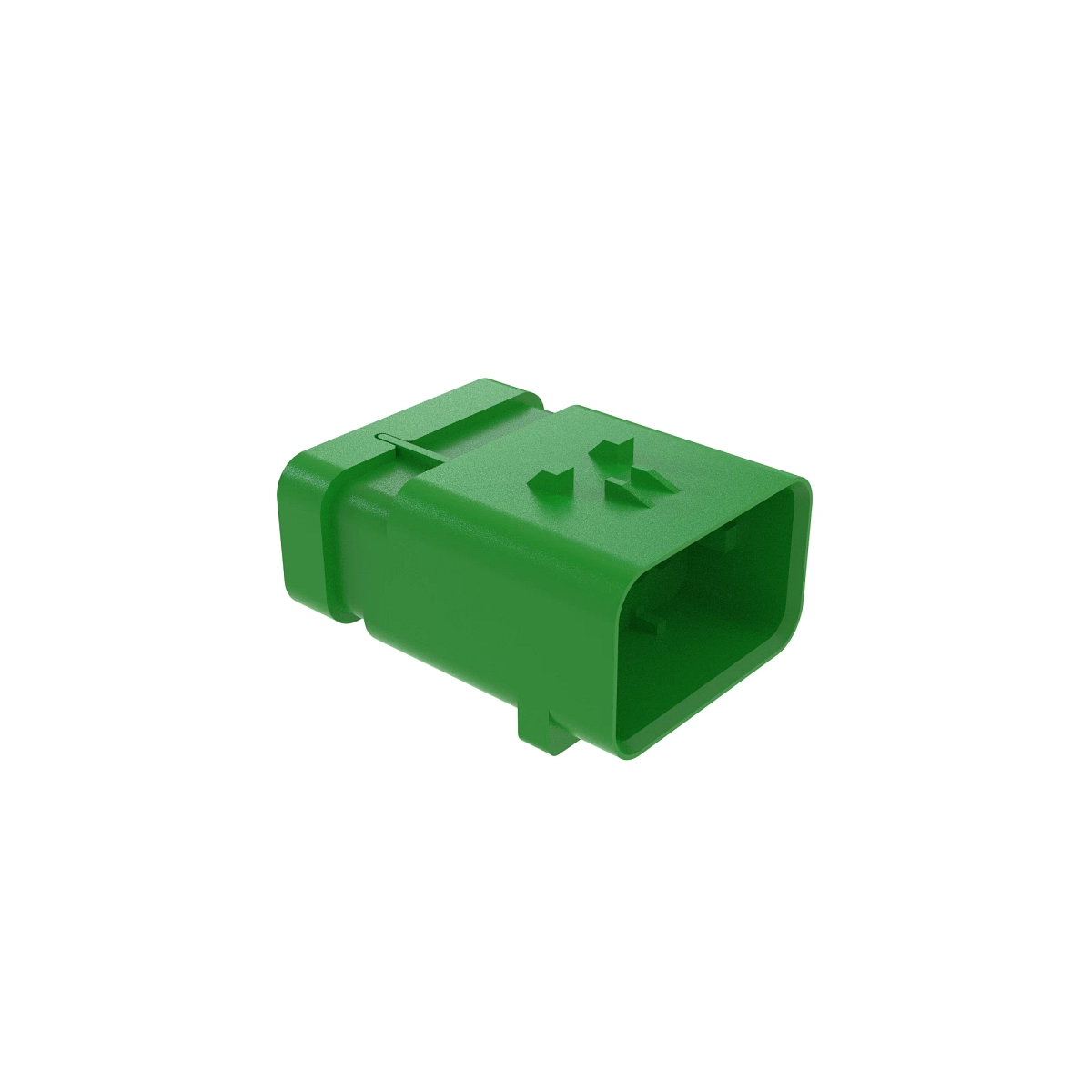 Tyco AMPSEAL16 12W Fem Sld Grn Pls