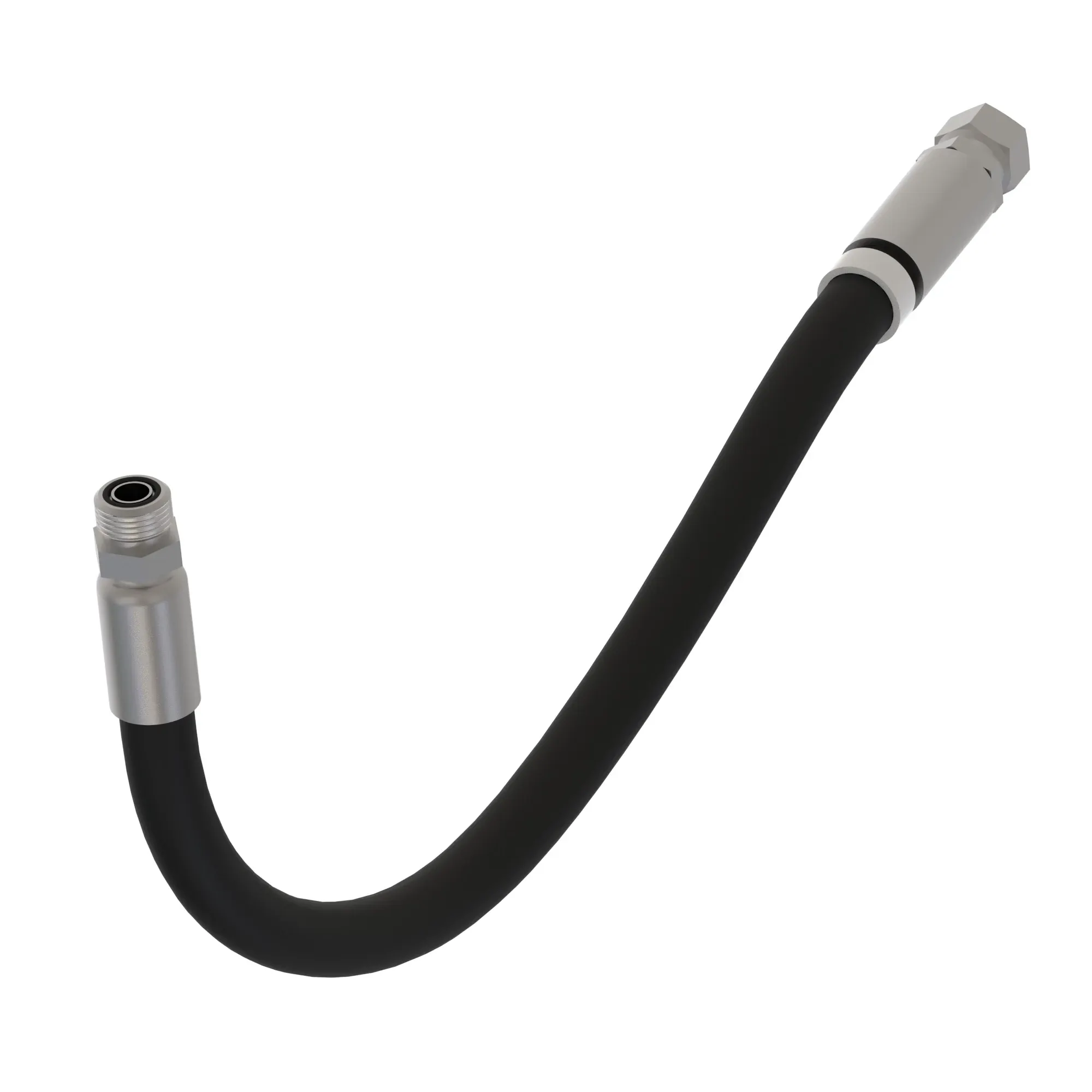 John Deere Brake Hydraulic Hose, Left Side - RE594376