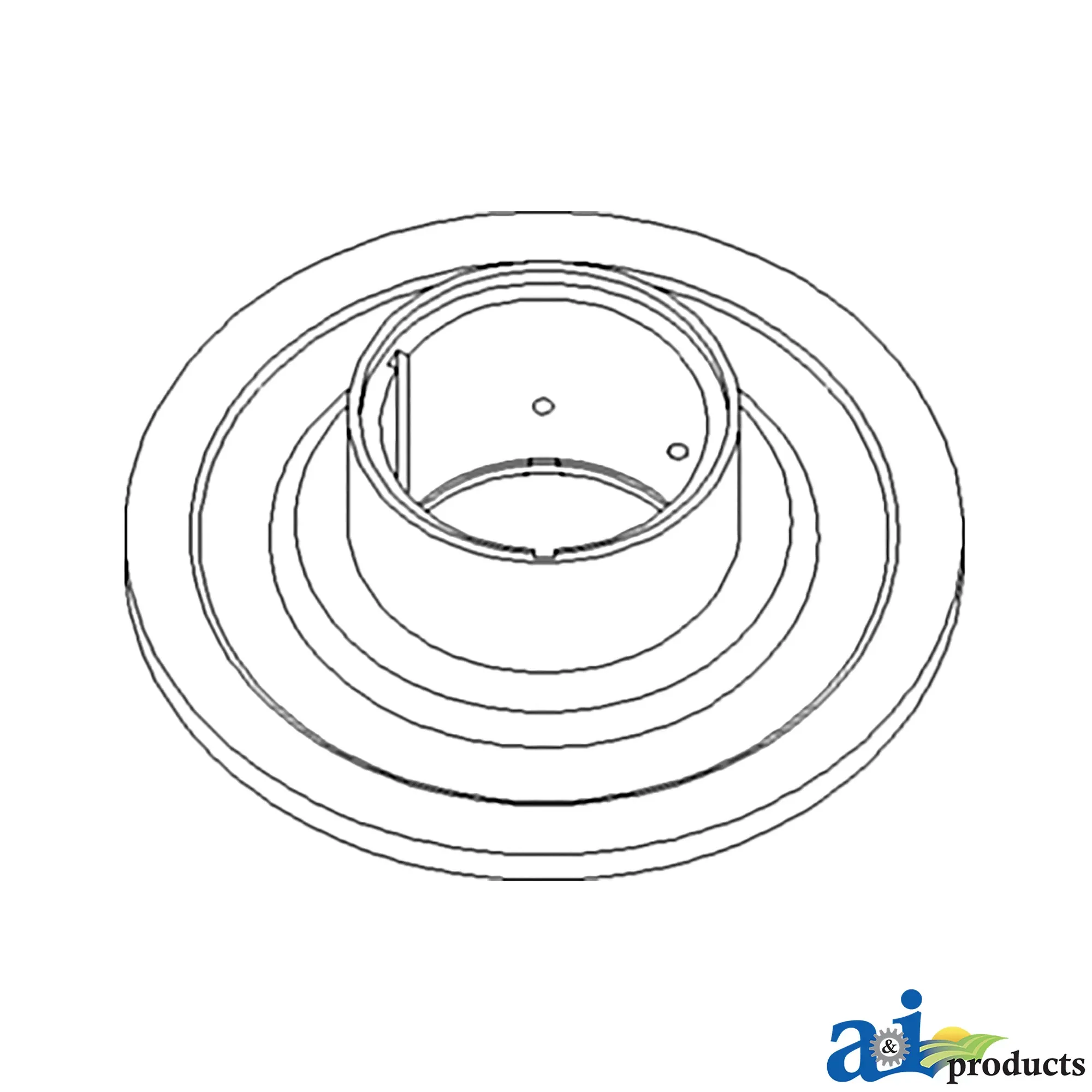 A&I Products Feeder House Outer Sheave - A-AH201415