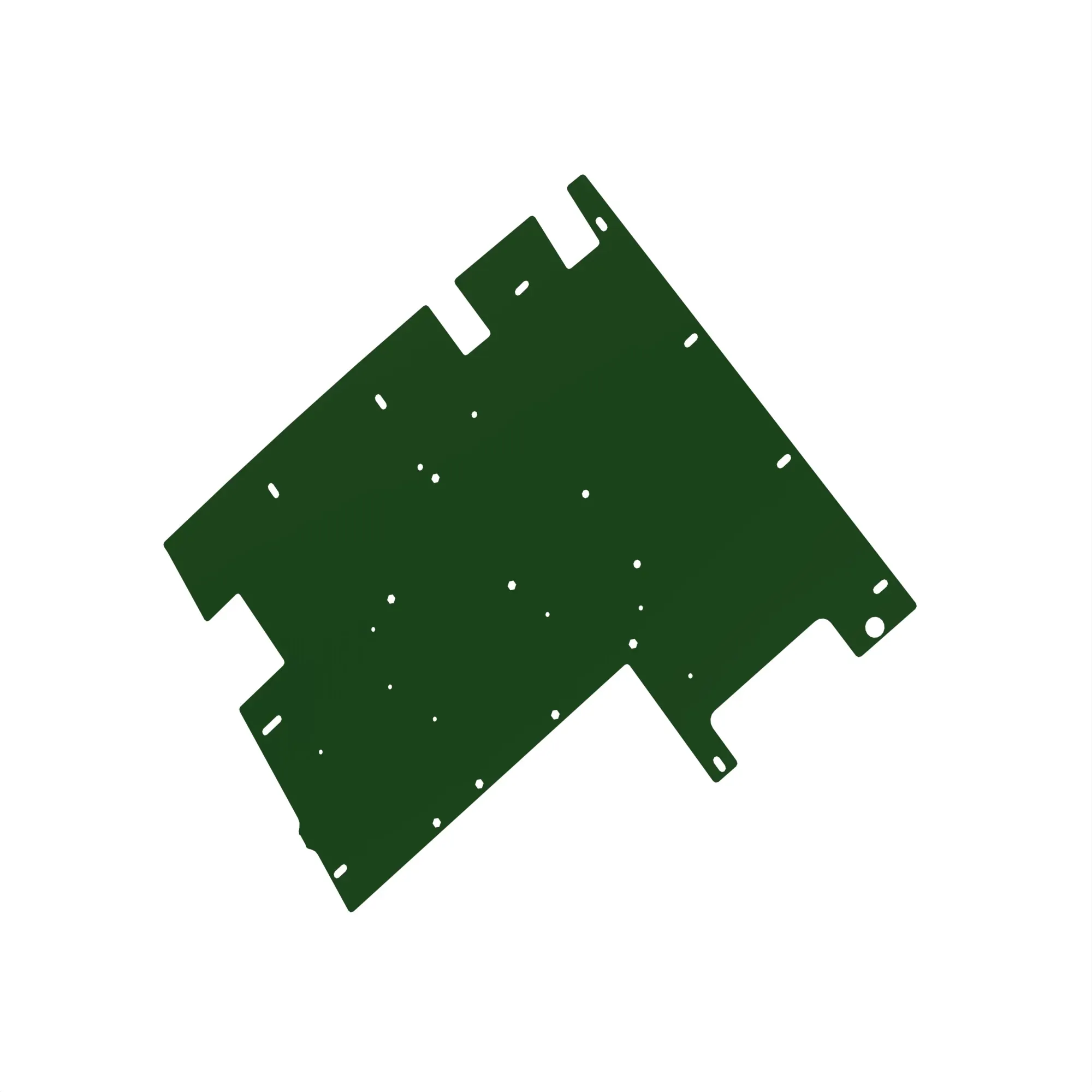 Partition for serviceroom